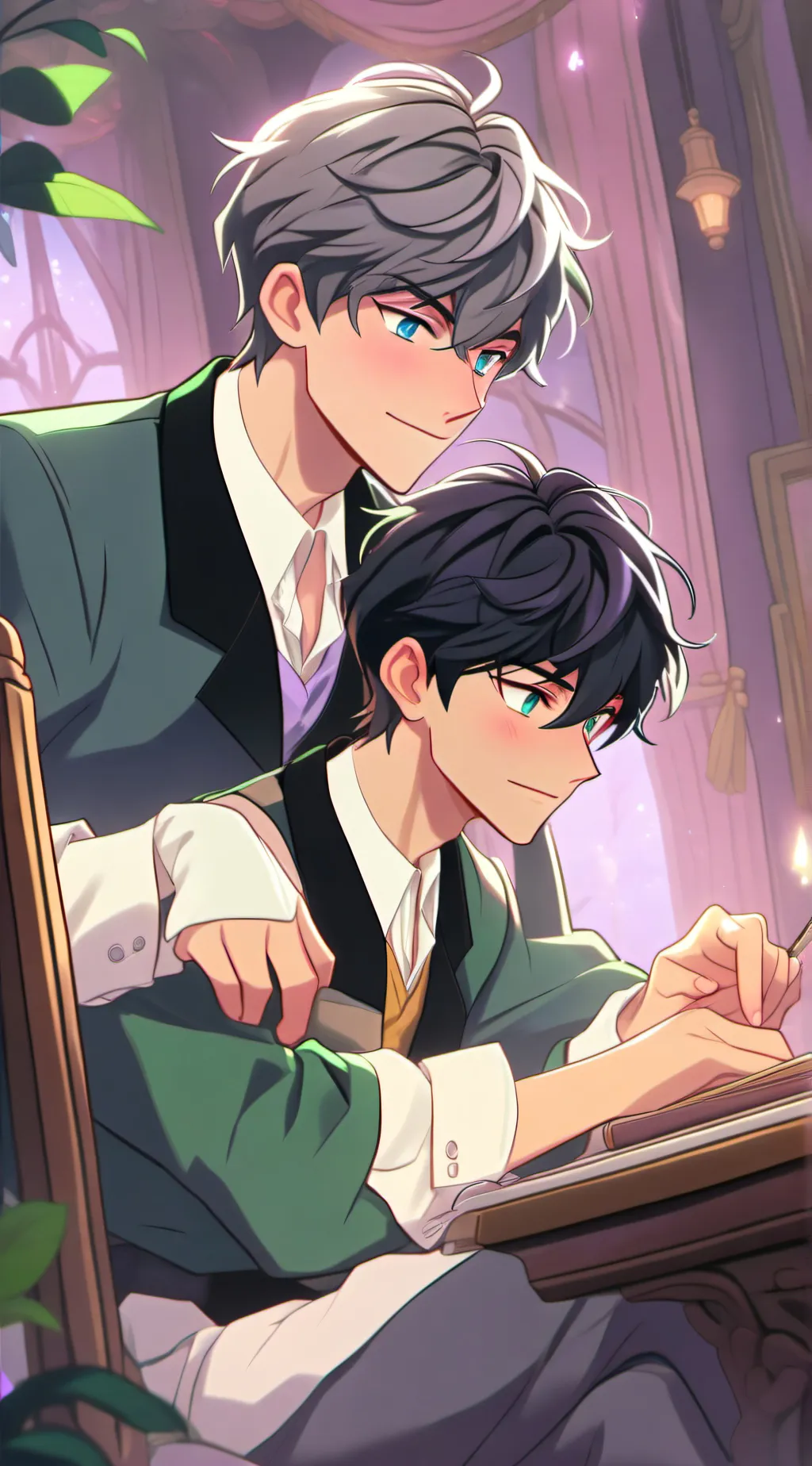 ai character: Charlie !!￼ background