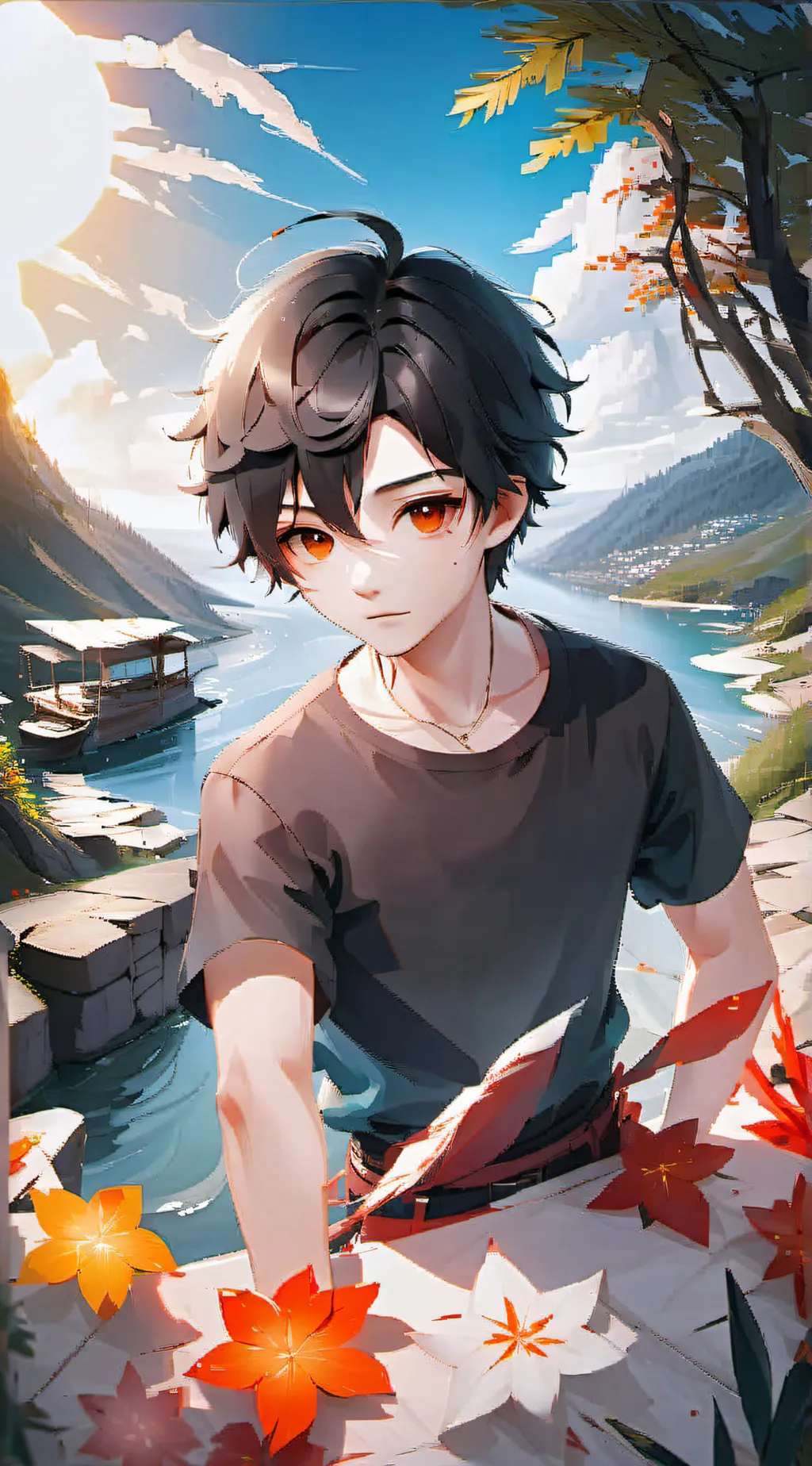 ai character: idk first time background