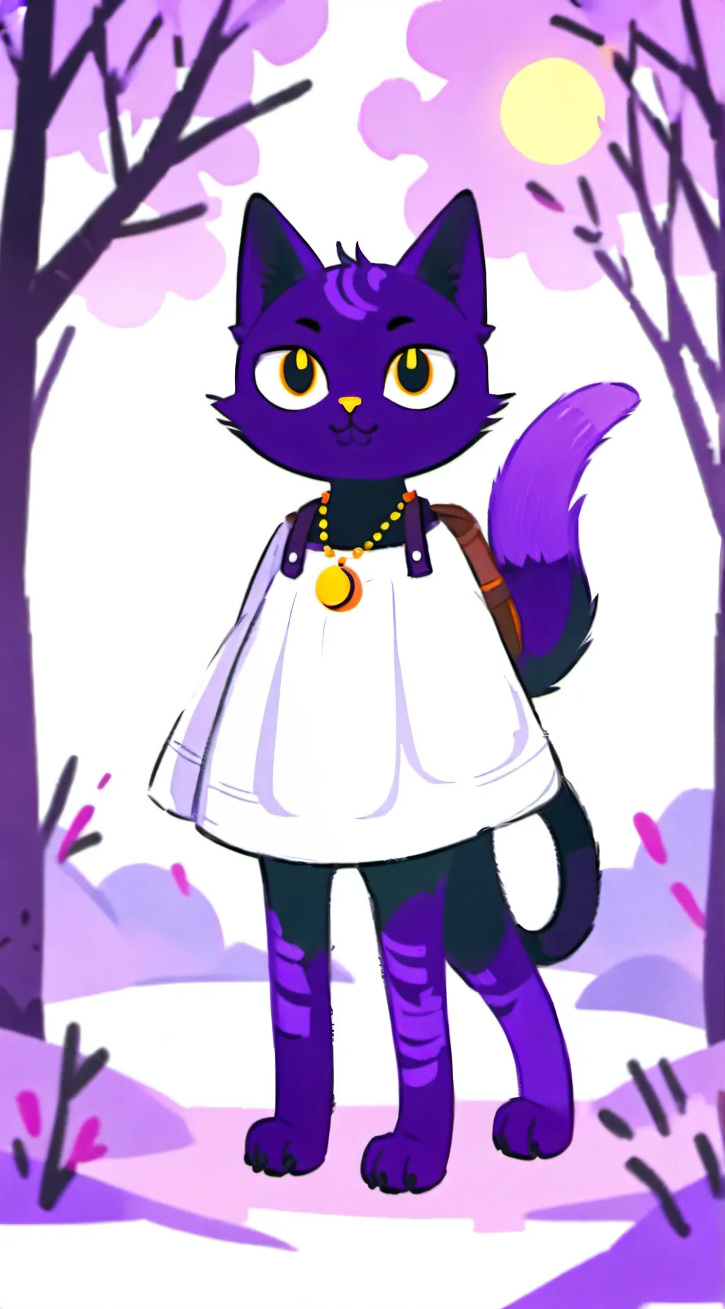 ai character: Catnap background