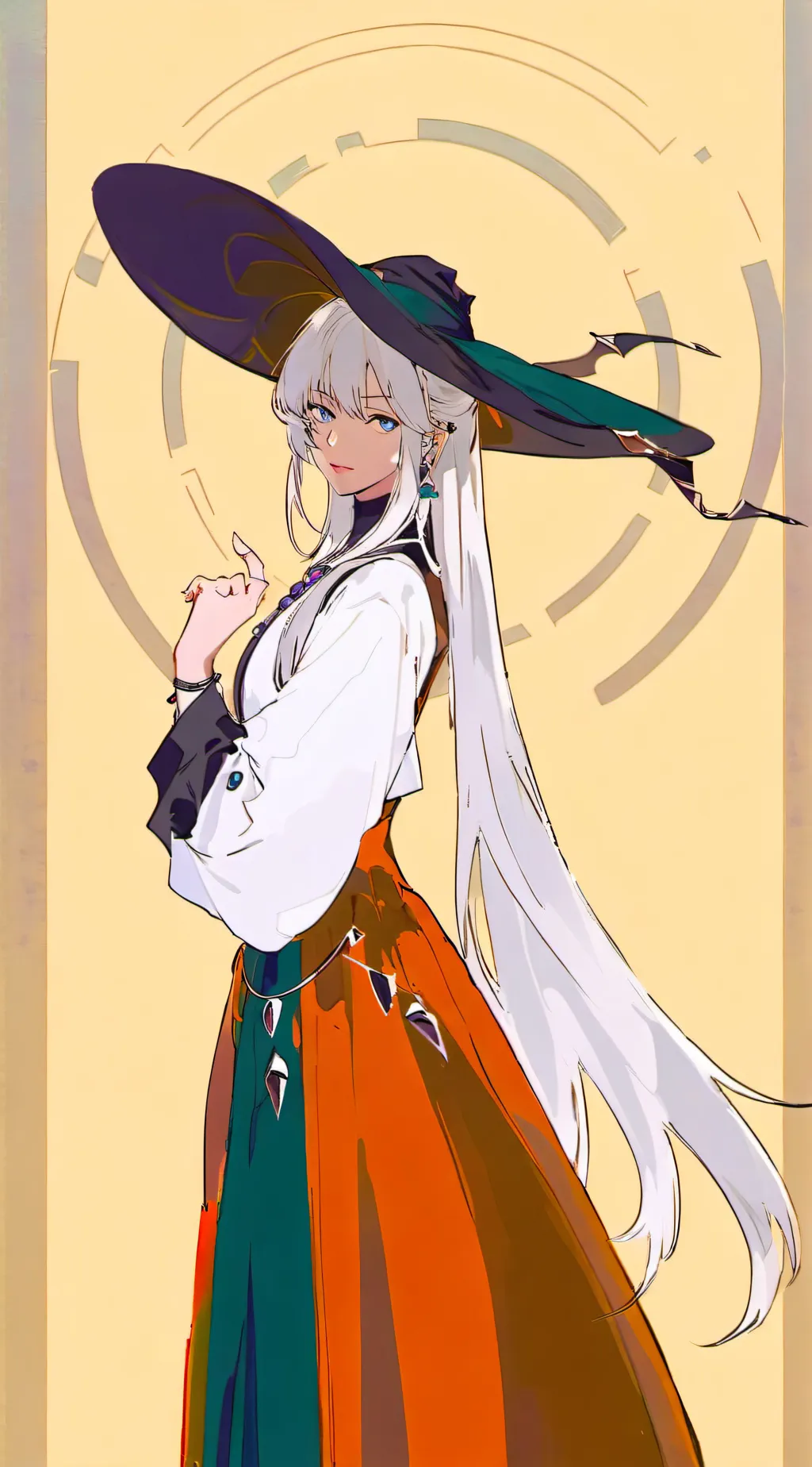 ai character: Serena background