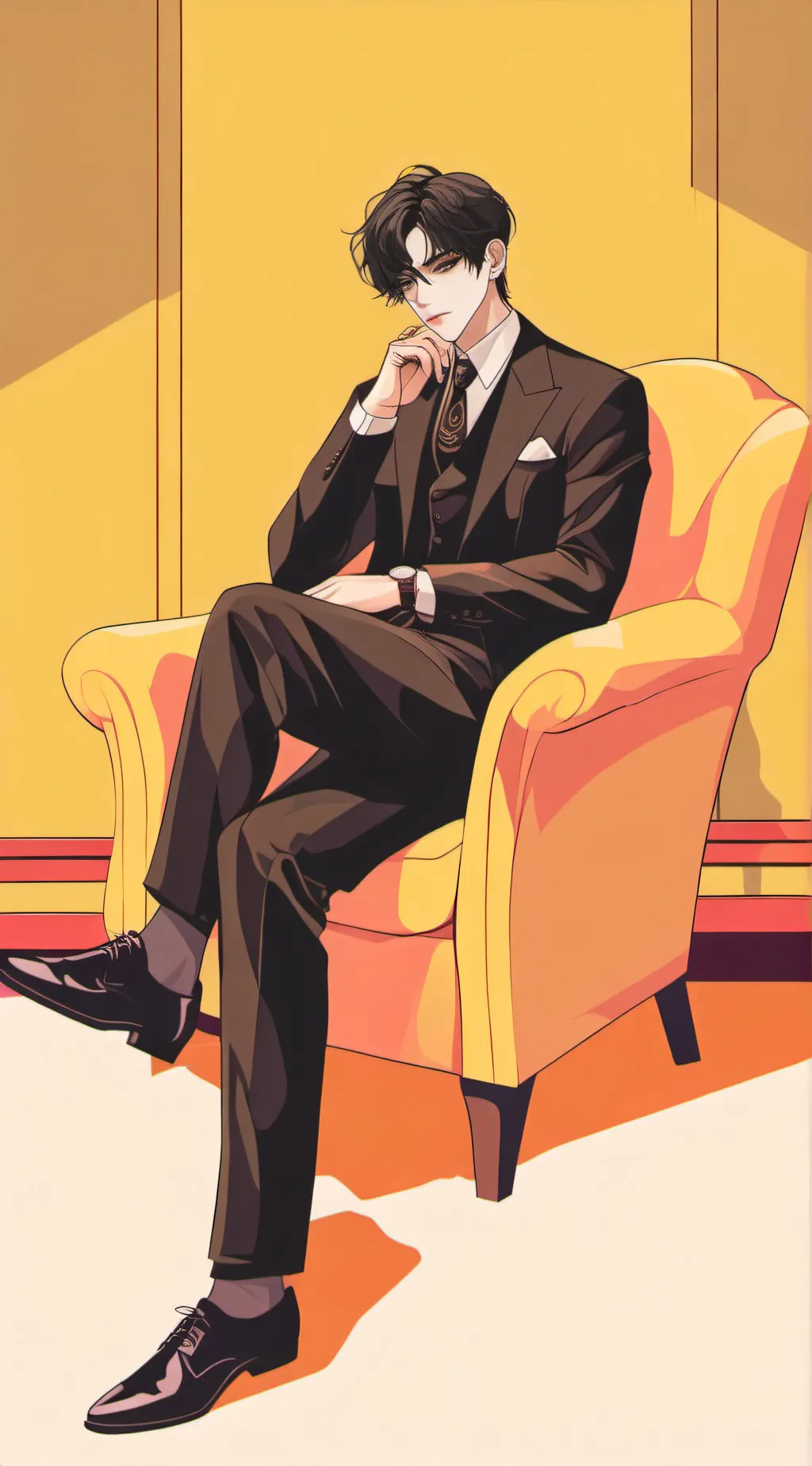 ai character: Mike  background