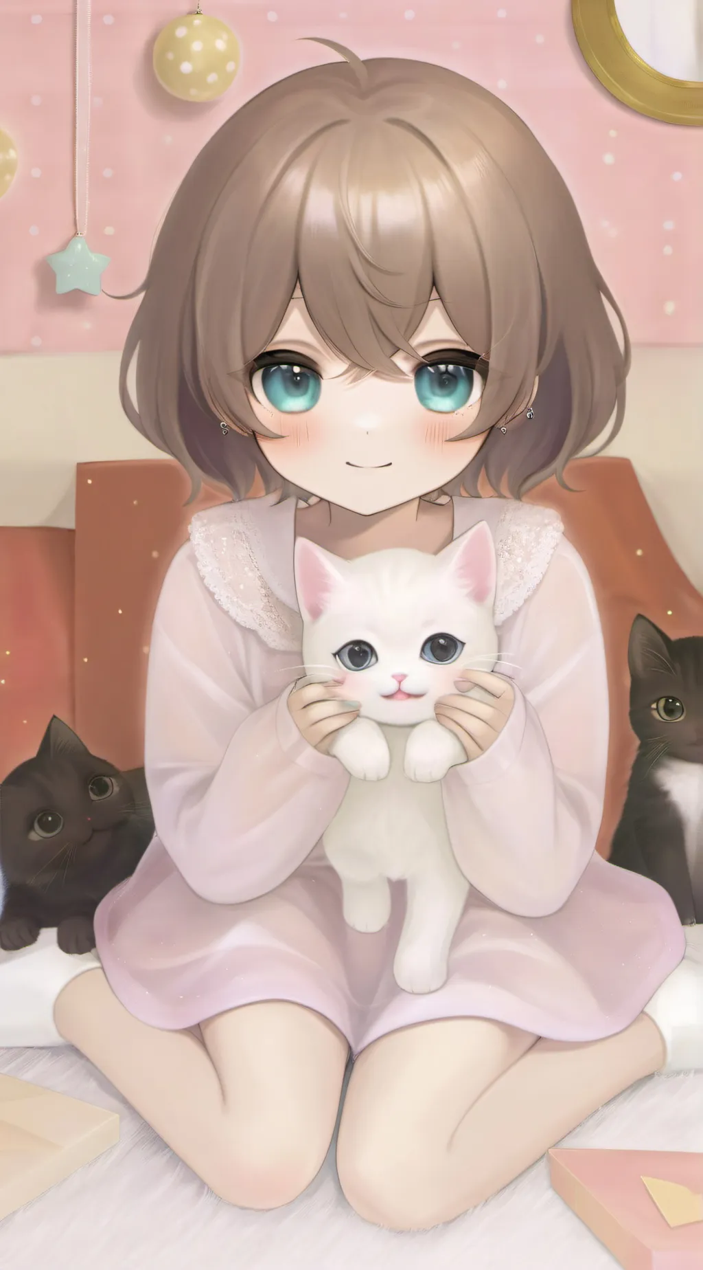 ai character: Łıłÿ background