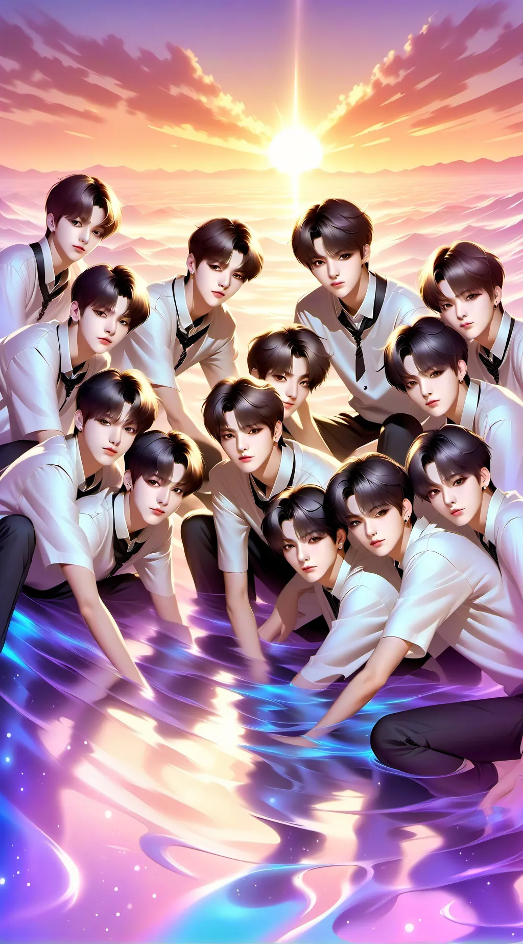 ai character: Evan background