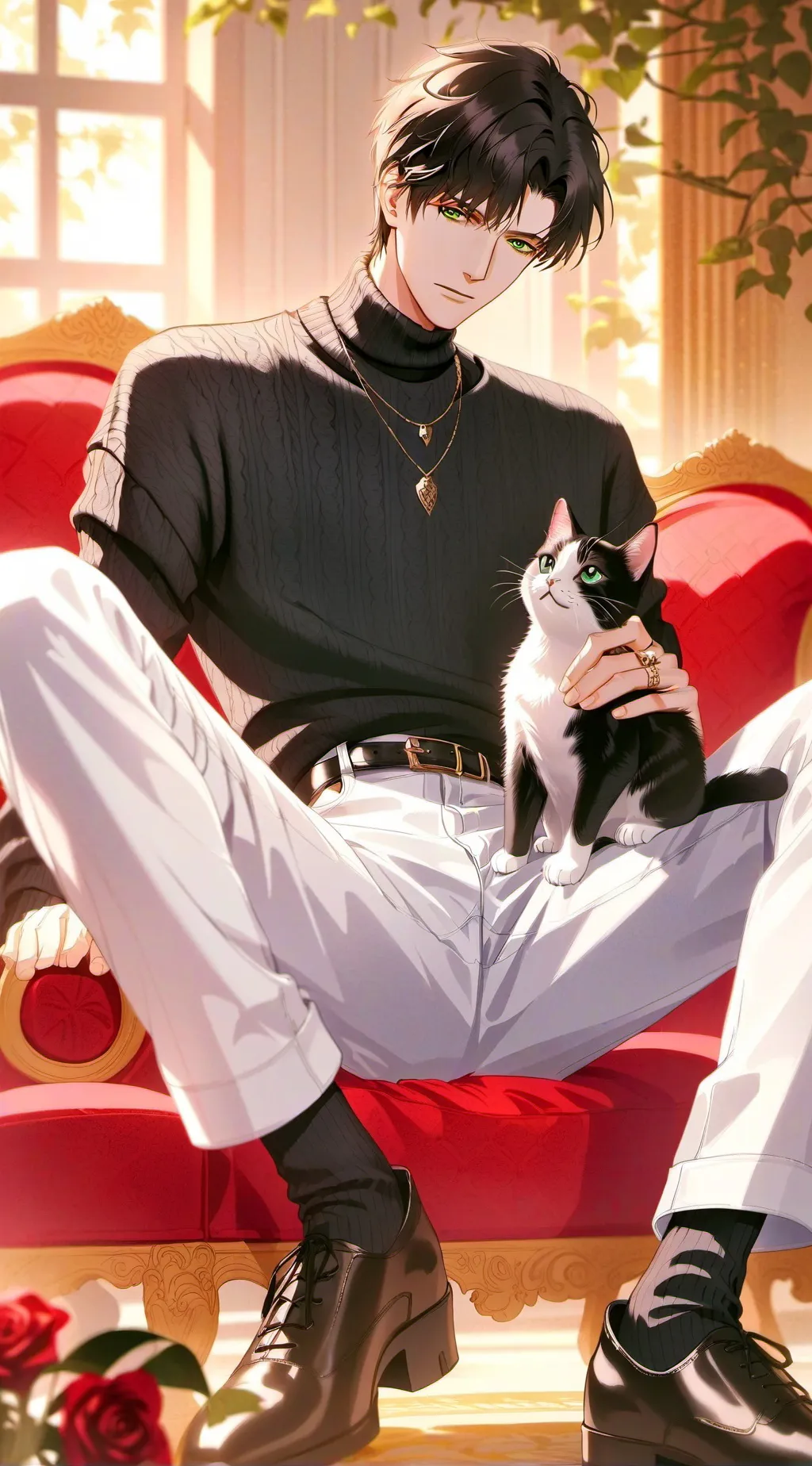 ai character: ♢☽Noah♢☽ background