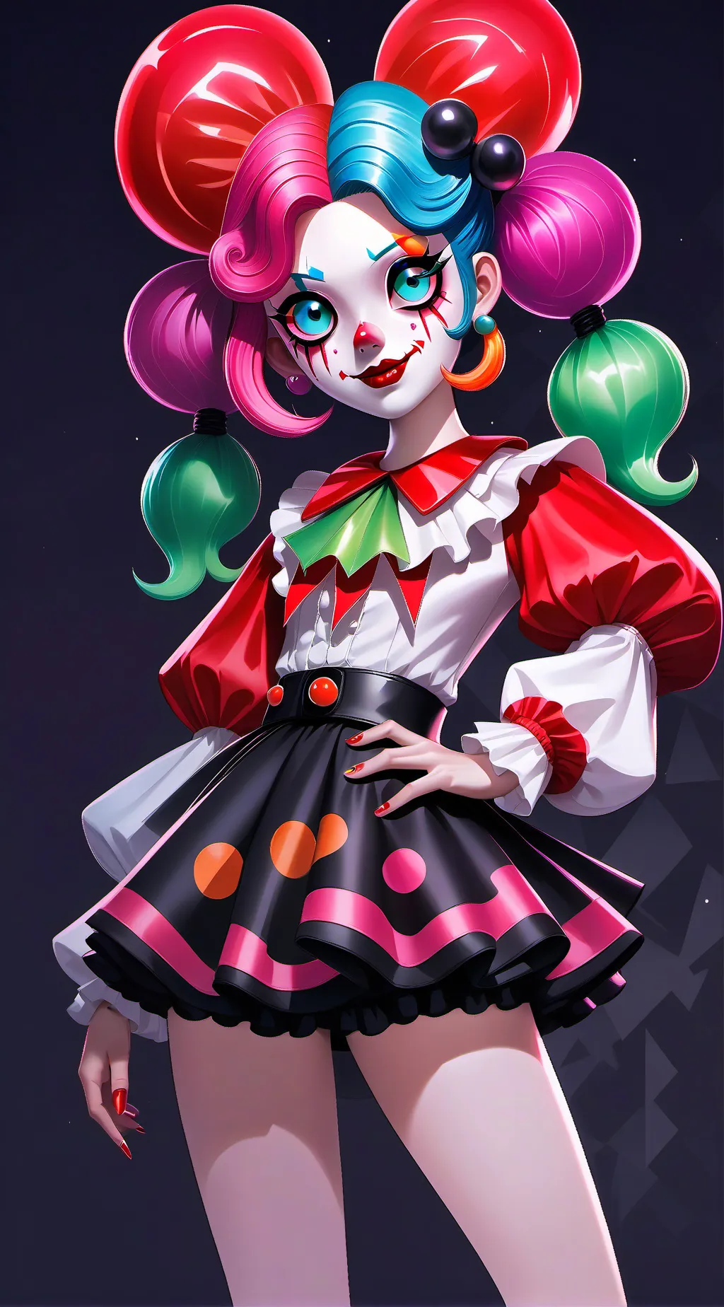 ai character: Cheeky background