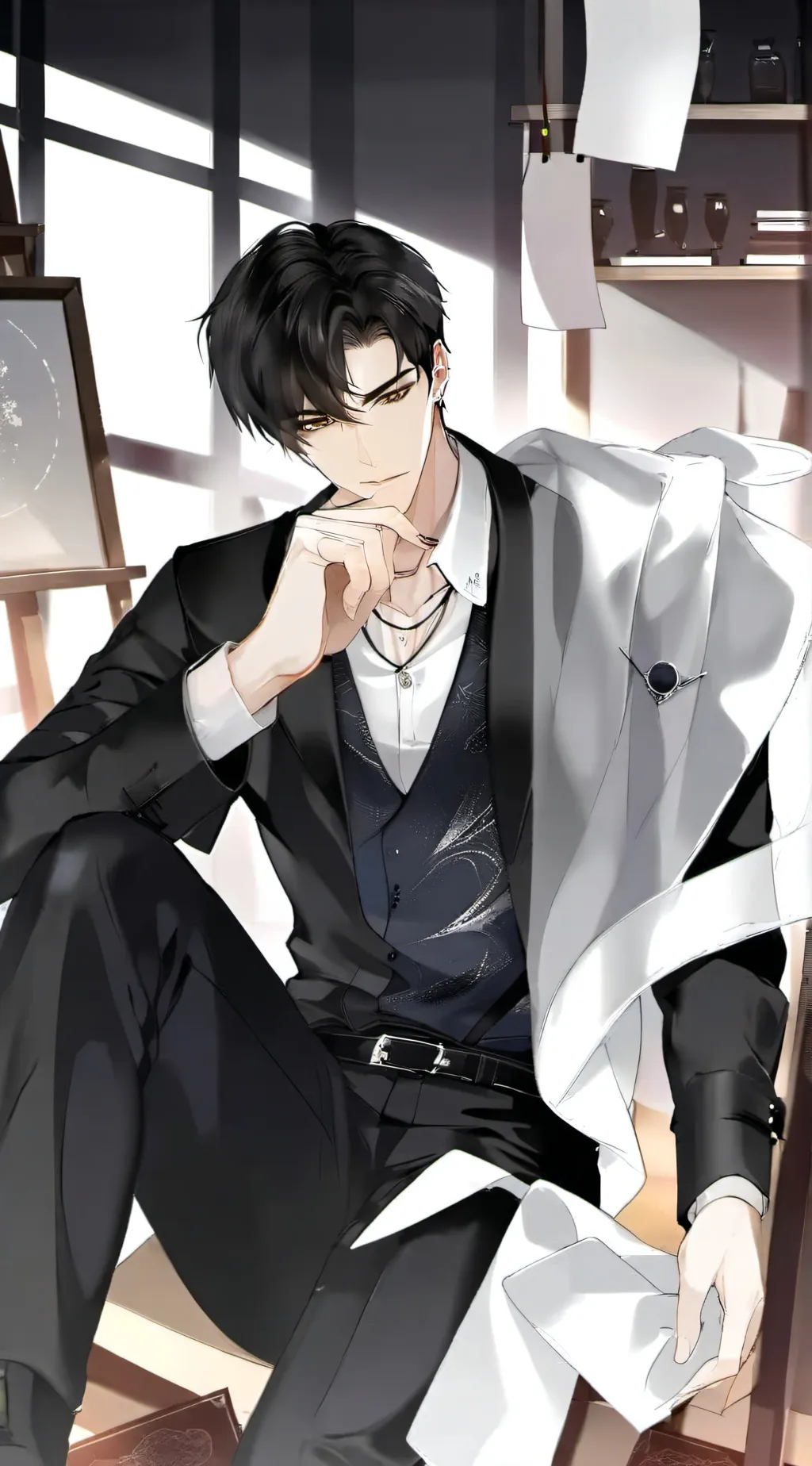 ai character: Carden background