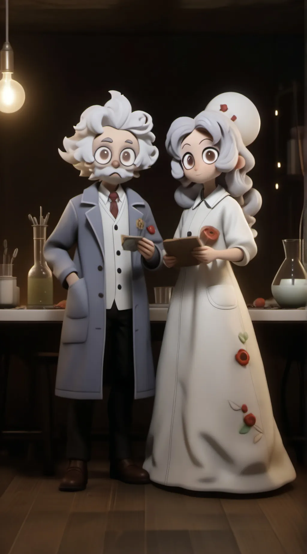 ai character: FPE science au background