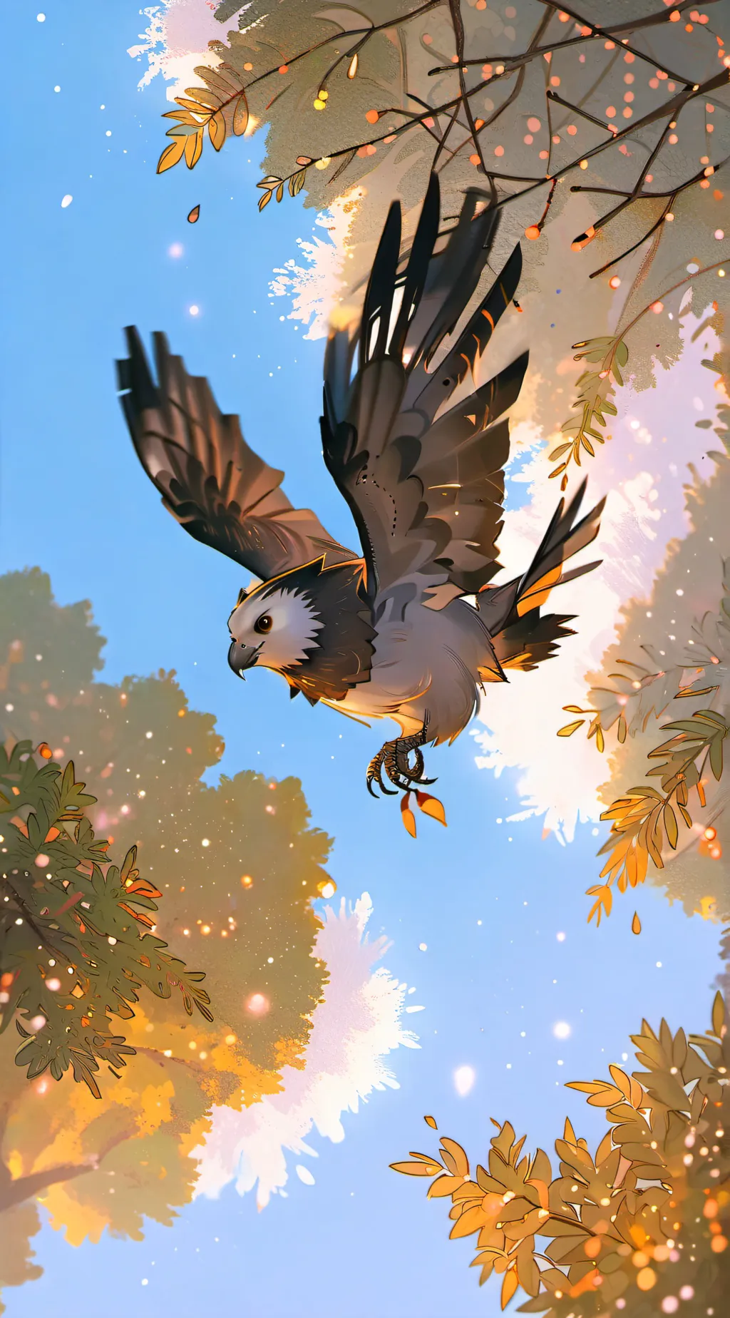 ai character: Hogwarts Mark background