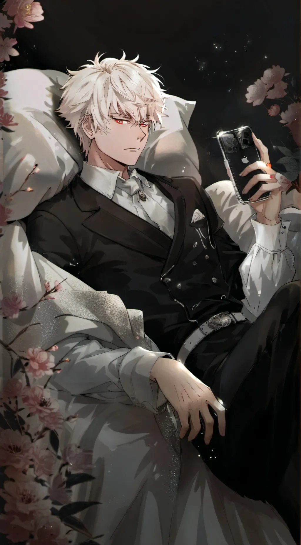 ai character: Katsuki bakugou  background