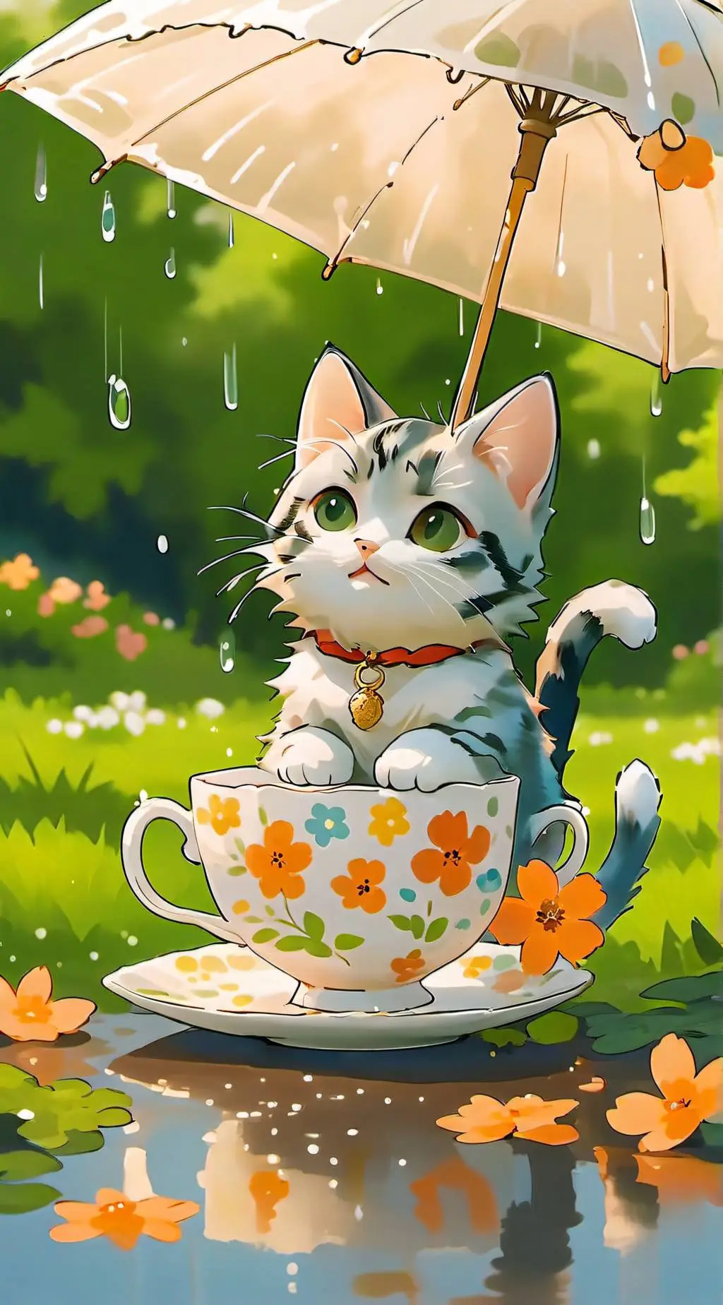 ai character: shroom the cat background