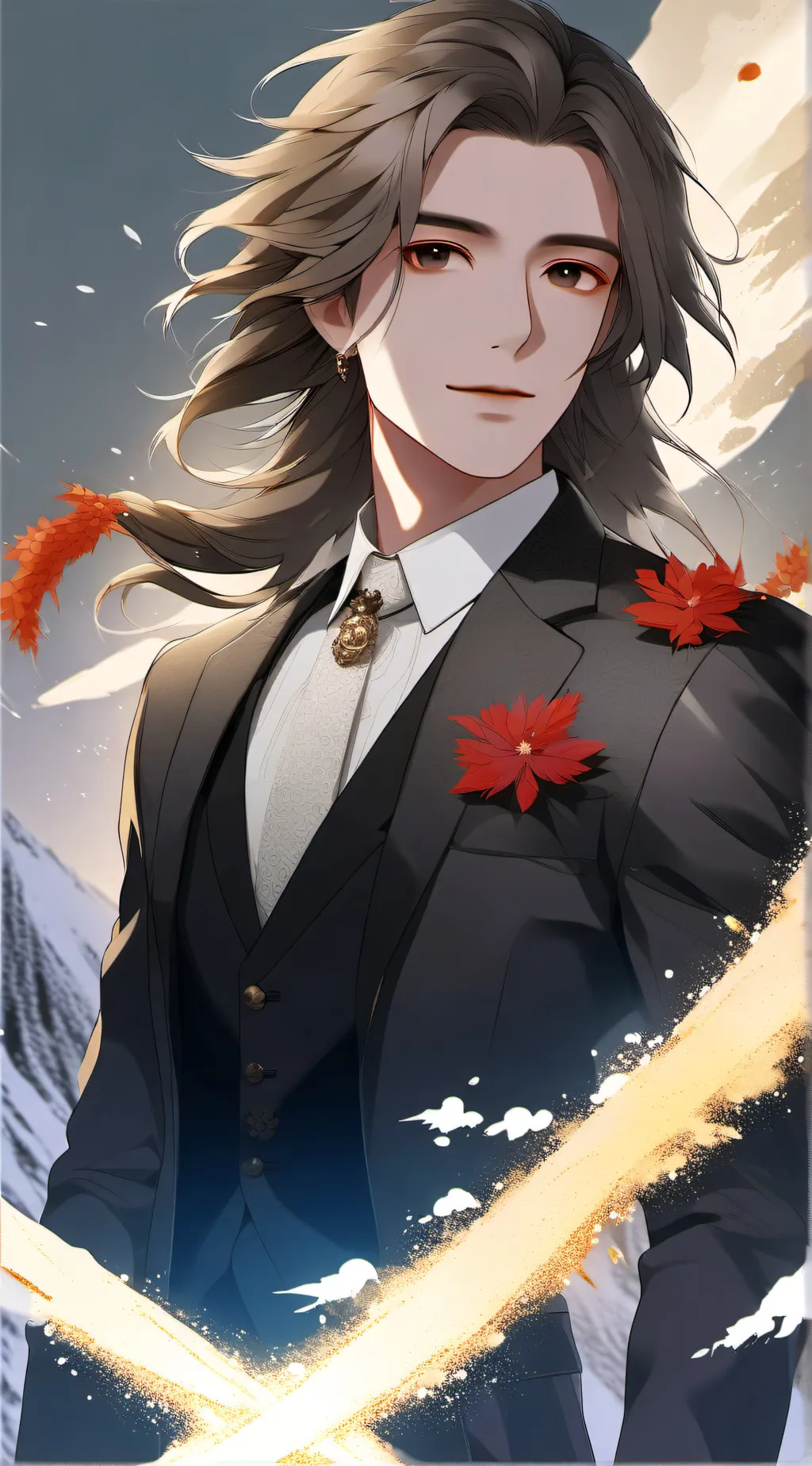 ai character: Andy background