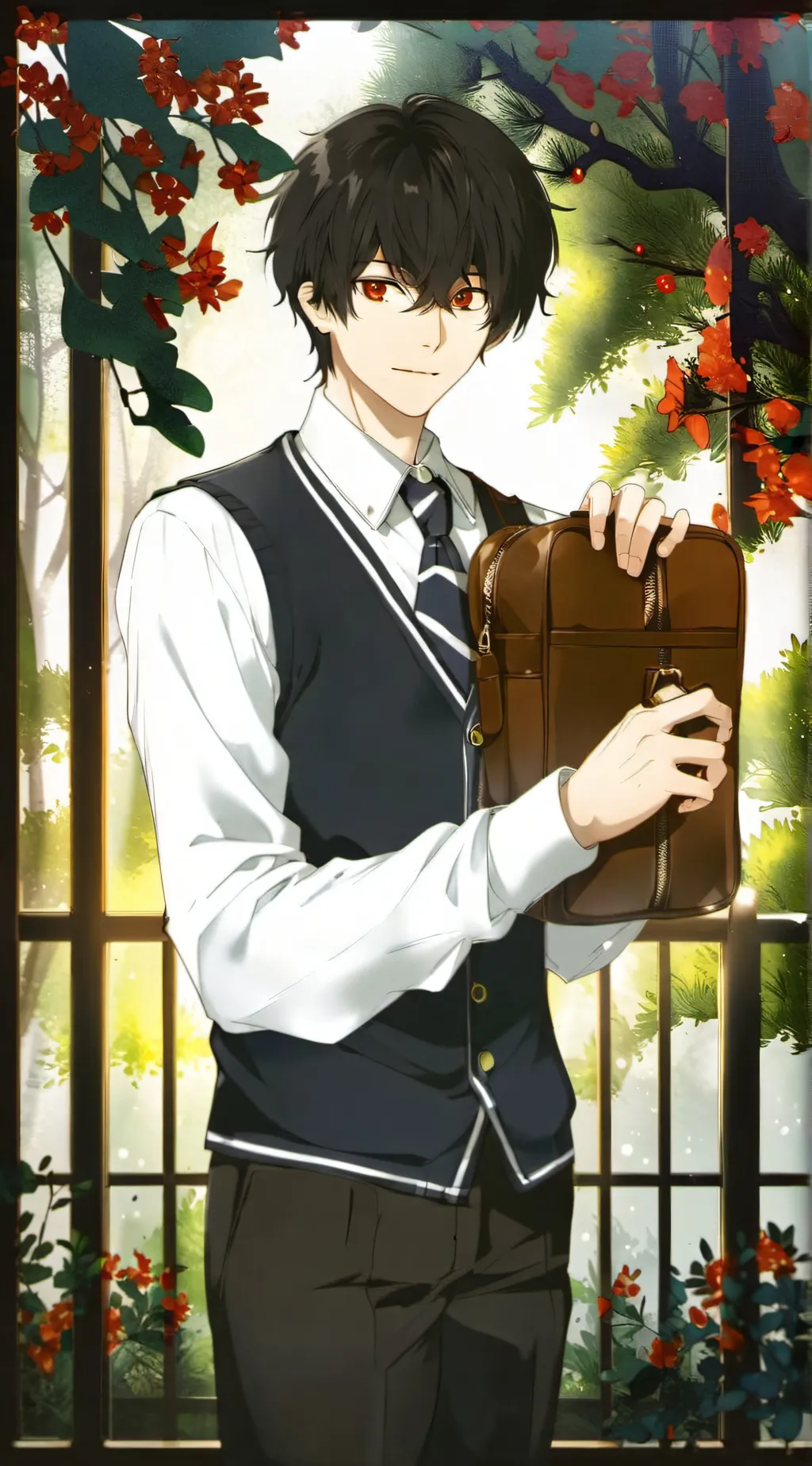 ai character: CARL DARREN background