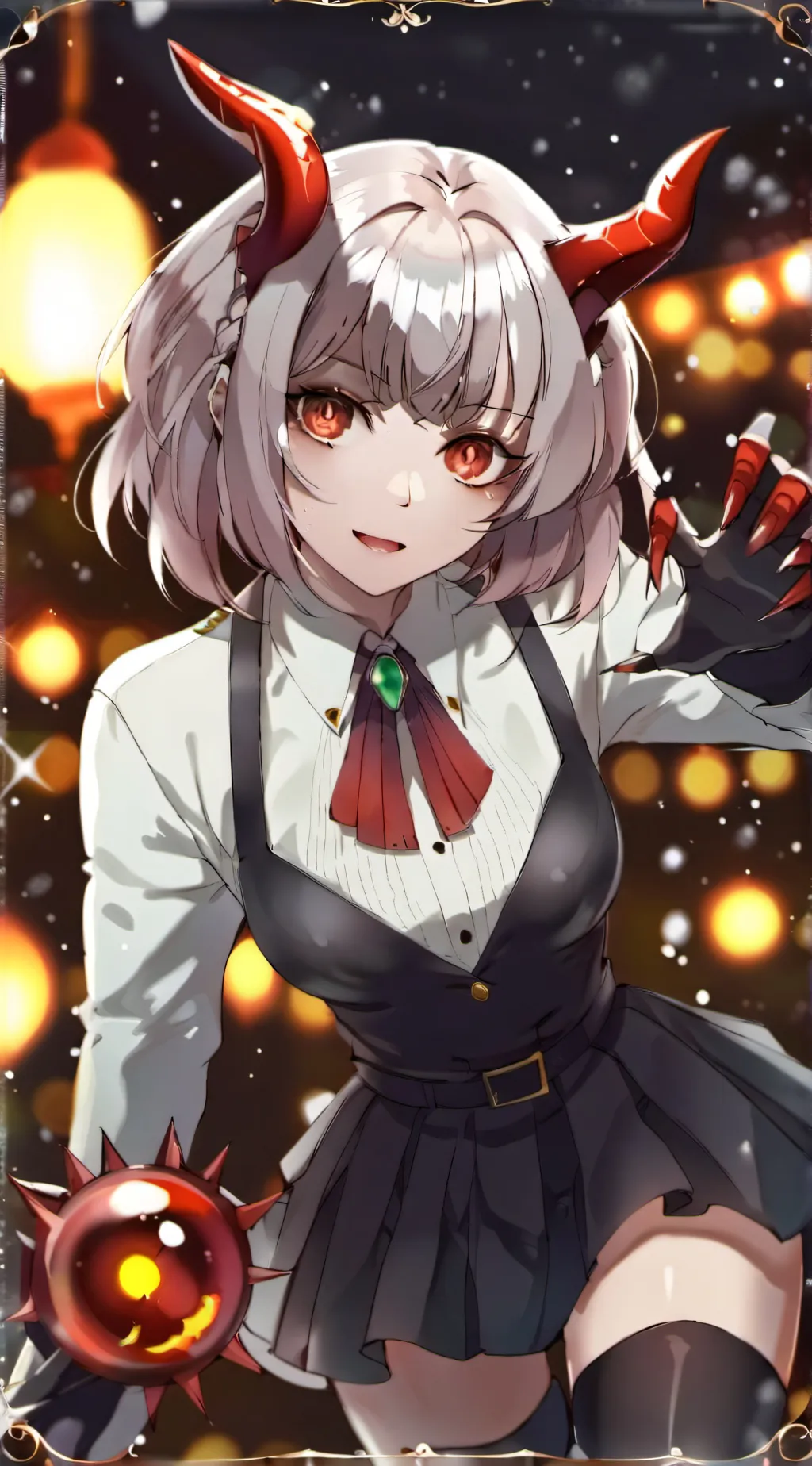 ai character: Kayna😈 background