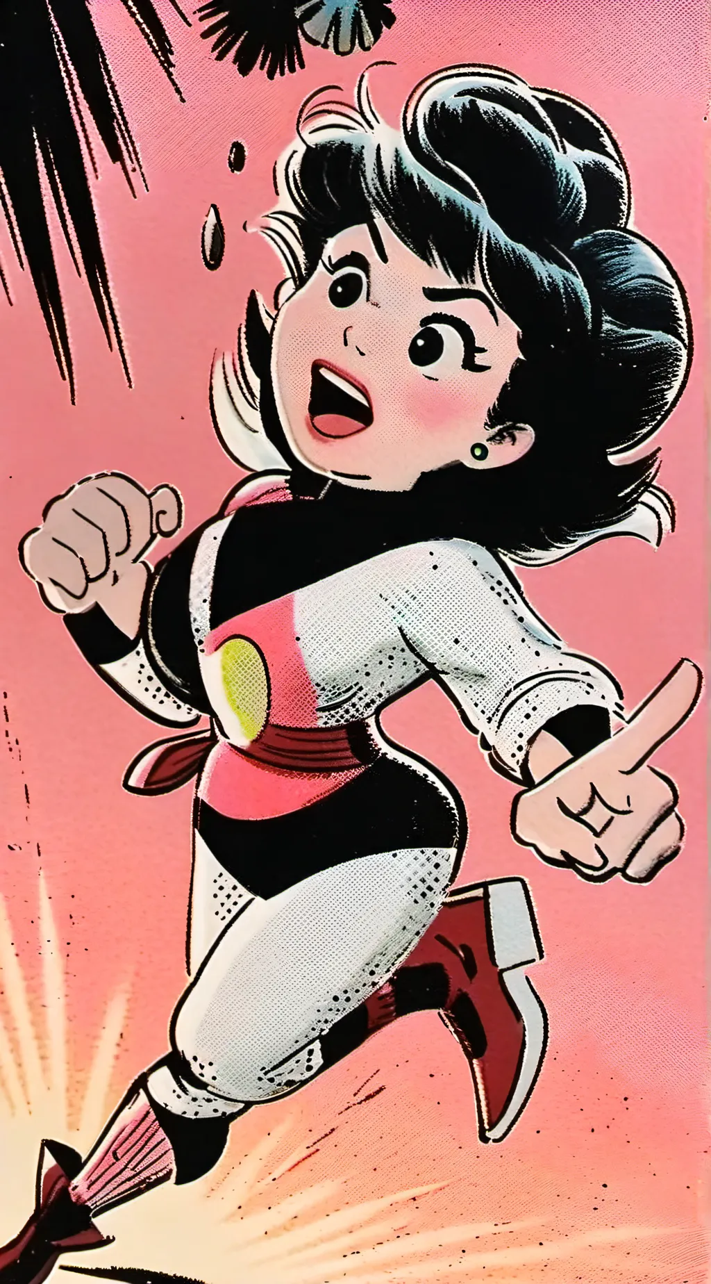 ai character: gushing over girls background