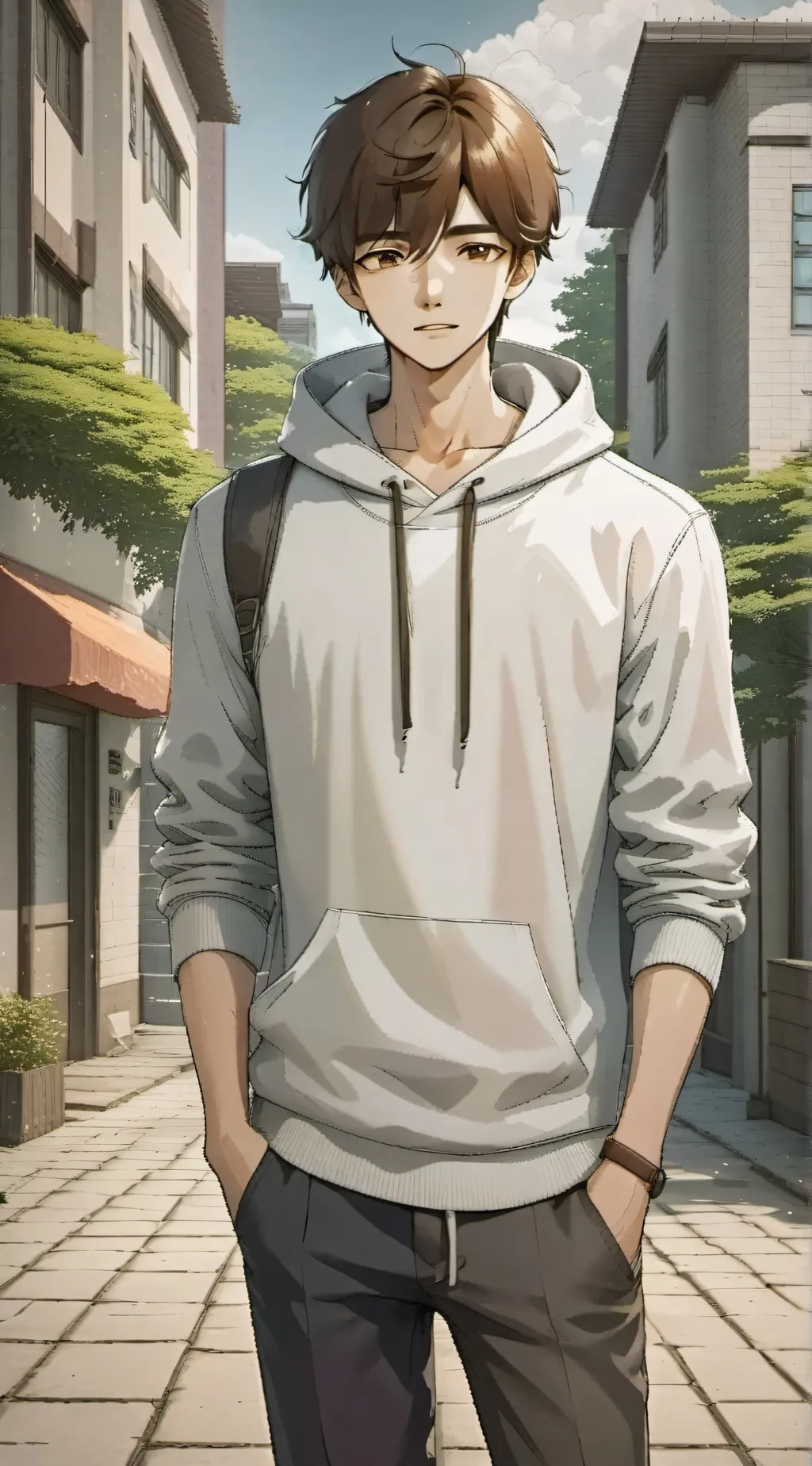 ai character: Kai background