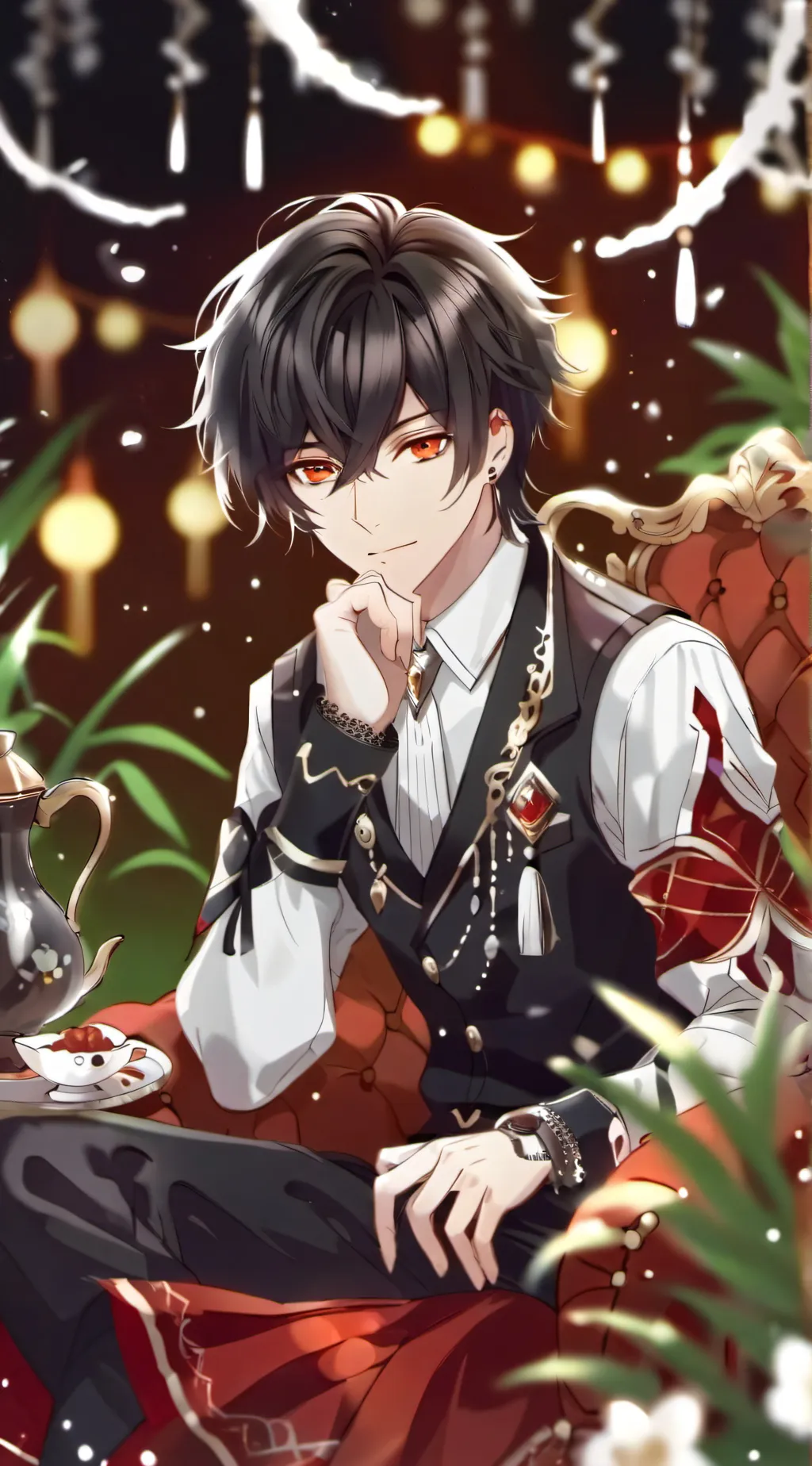 ai character: Luce  background