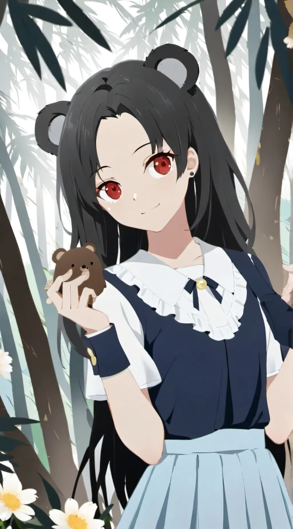 ai character: ricitos de oro background