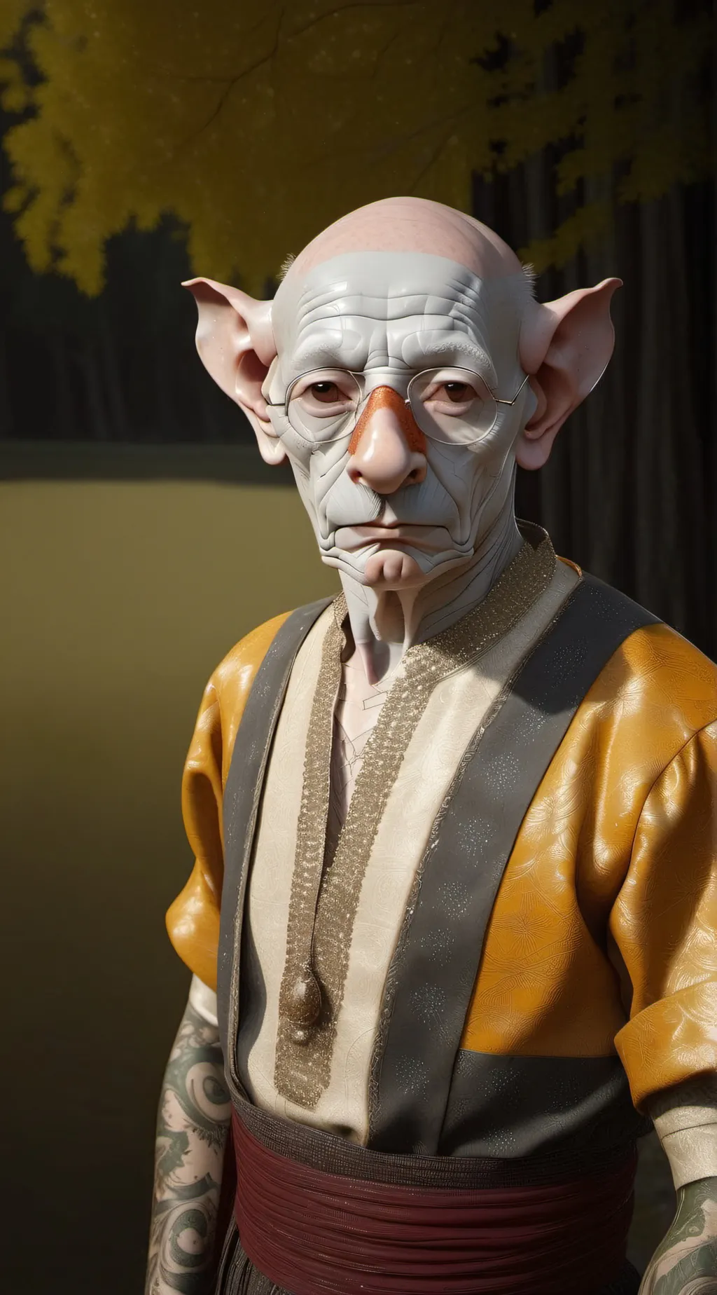 ai character: Damn  background