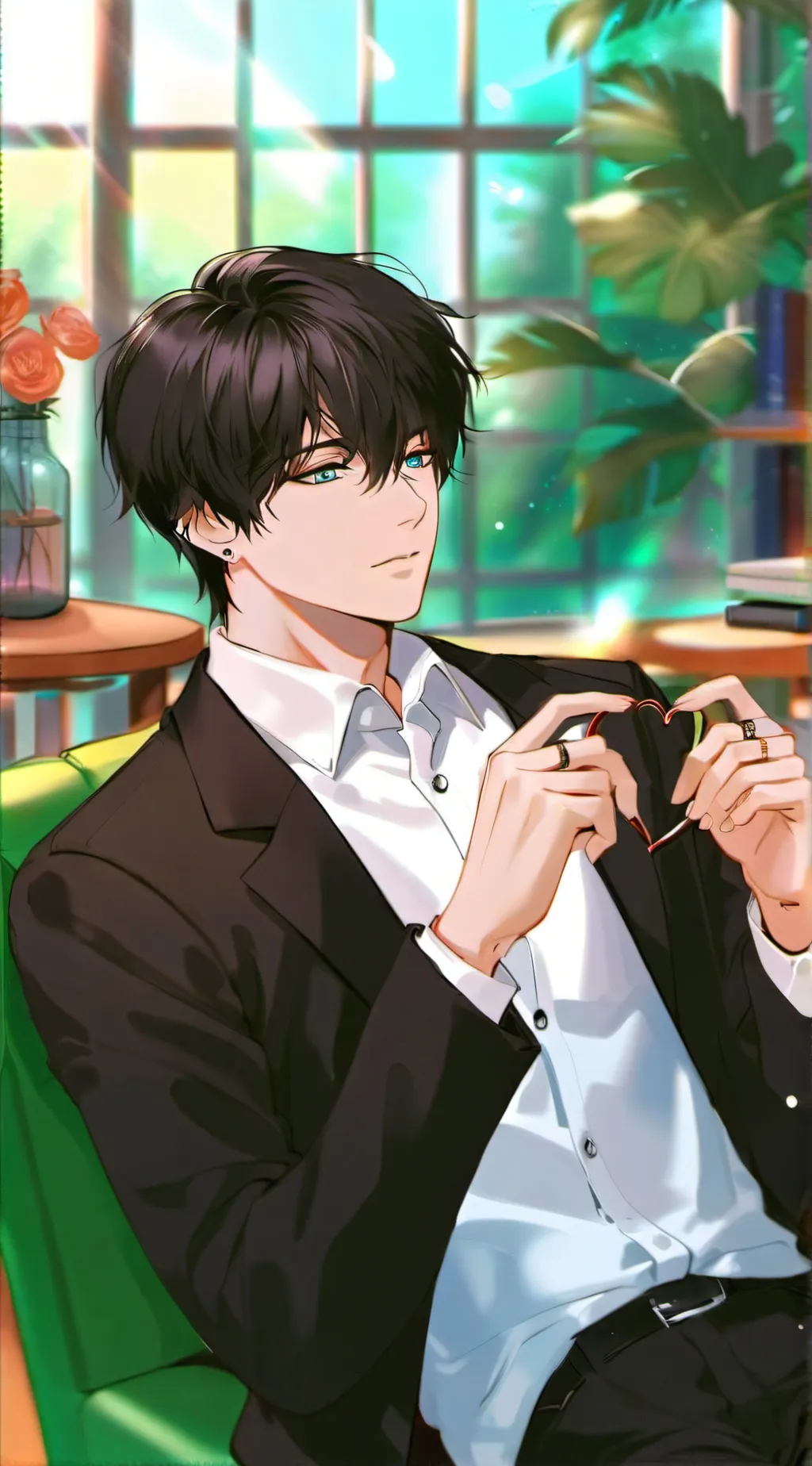 ai character: Rae.. 🌊 background