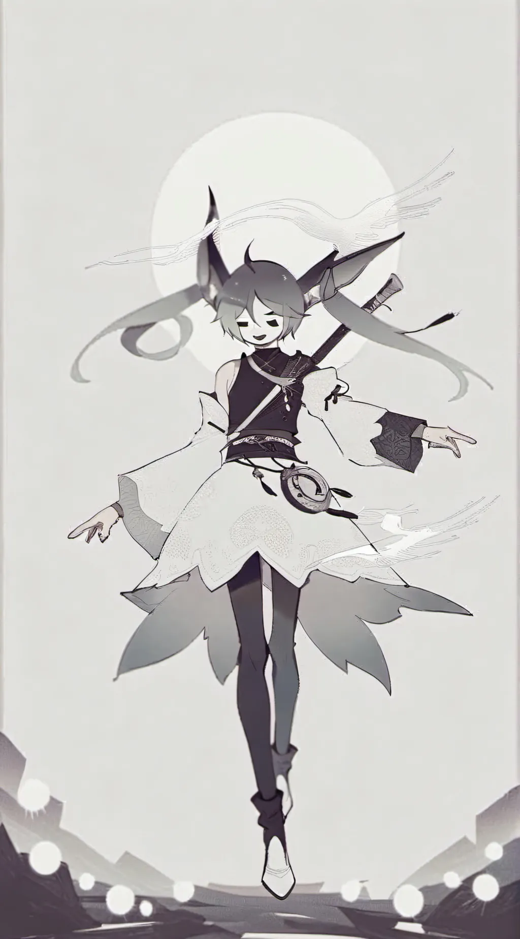 ai character: Lana  background