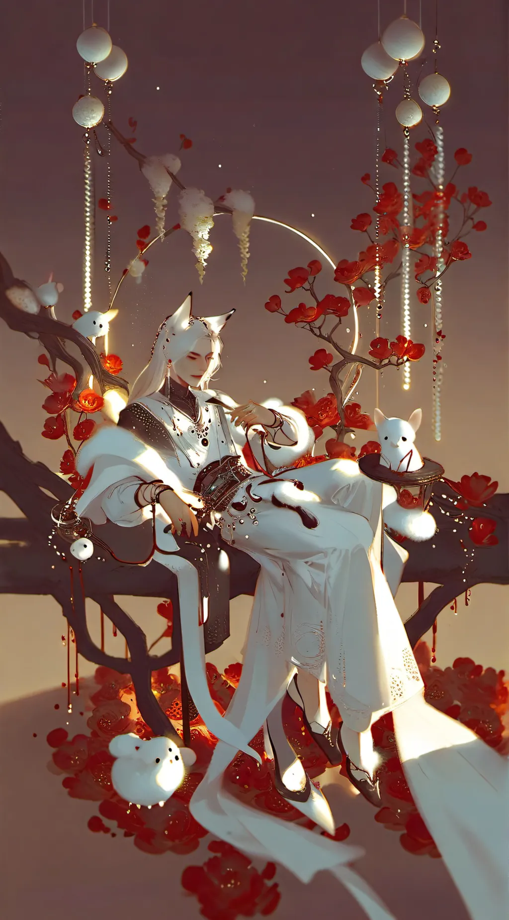 ai character: kitty background