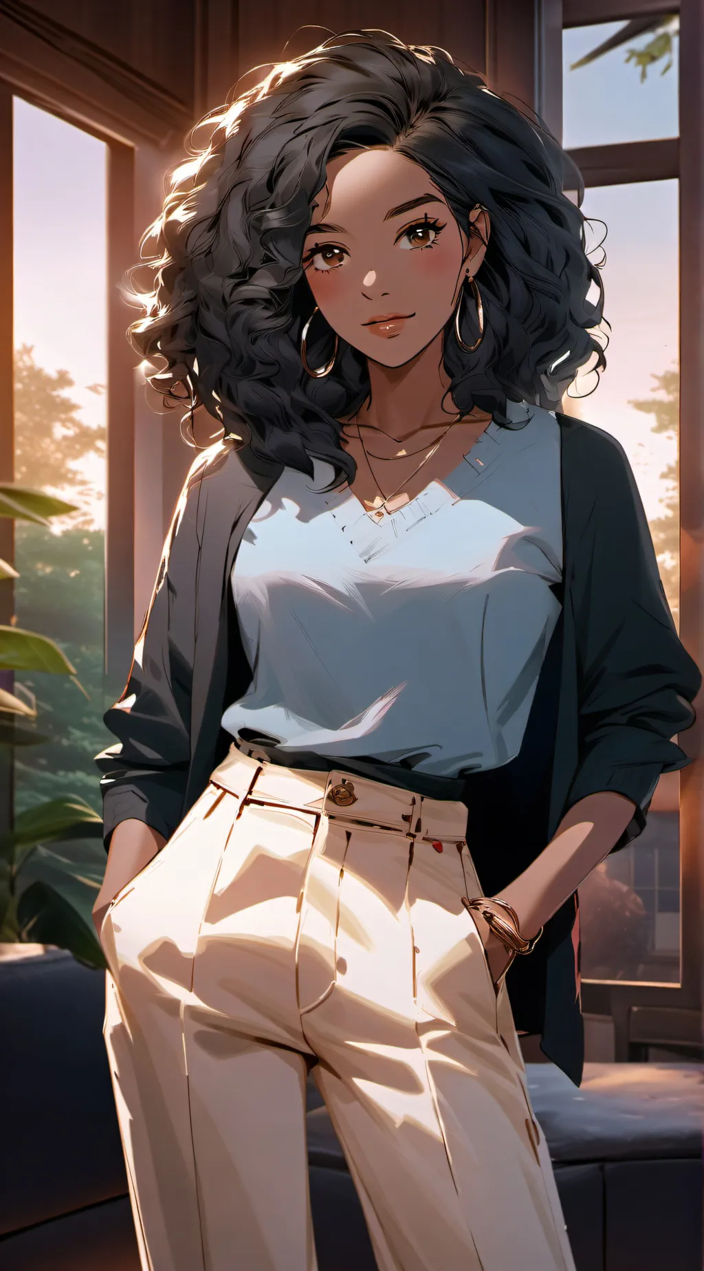 ai character: Sammy GL background