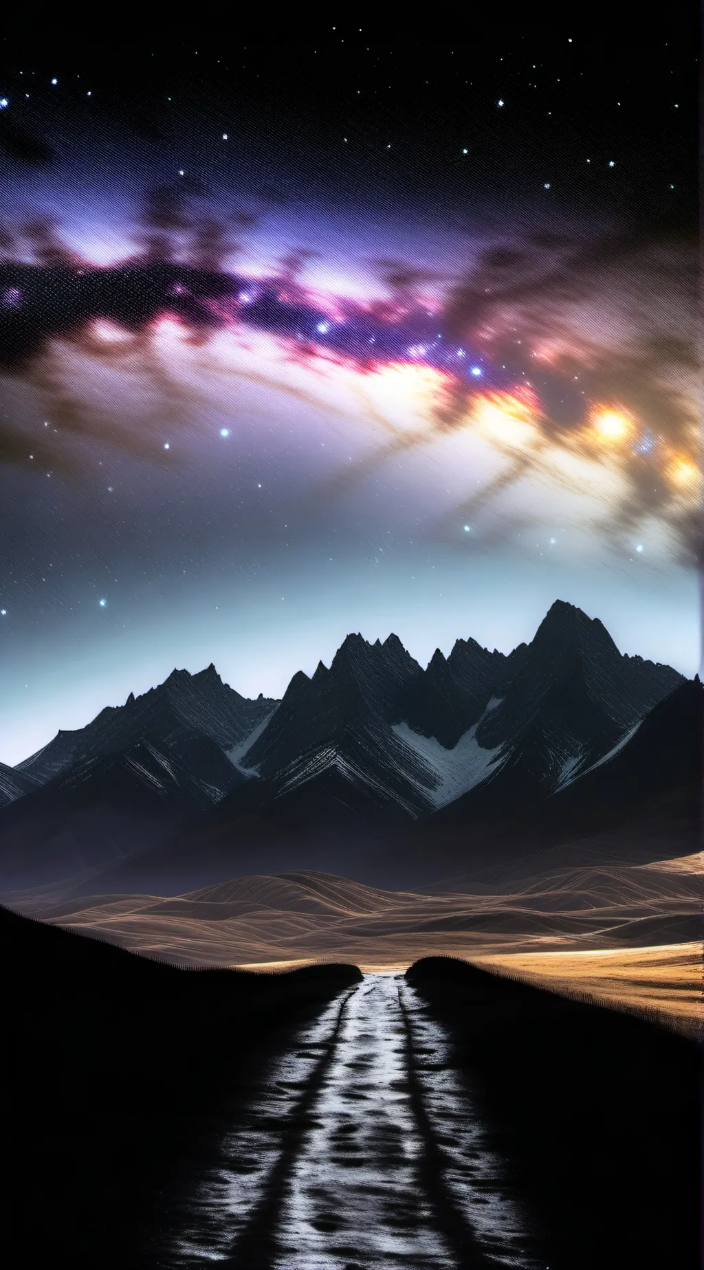 ai character: space background