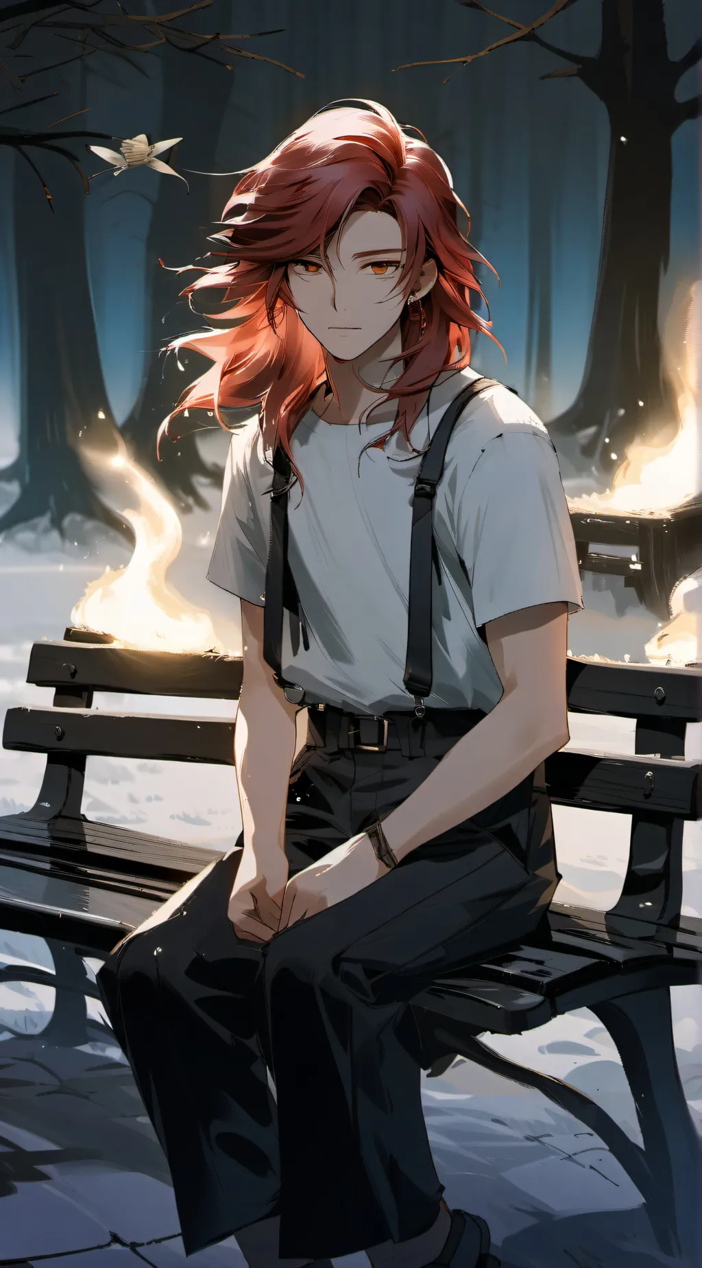 ai character: krean  background