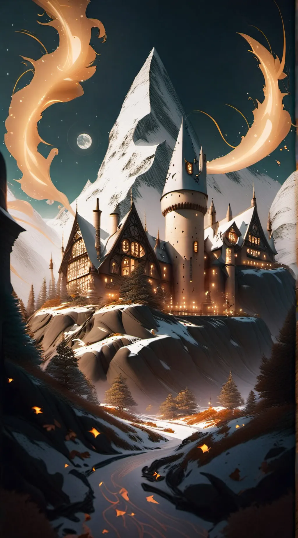 ai character: Harry Potter  background