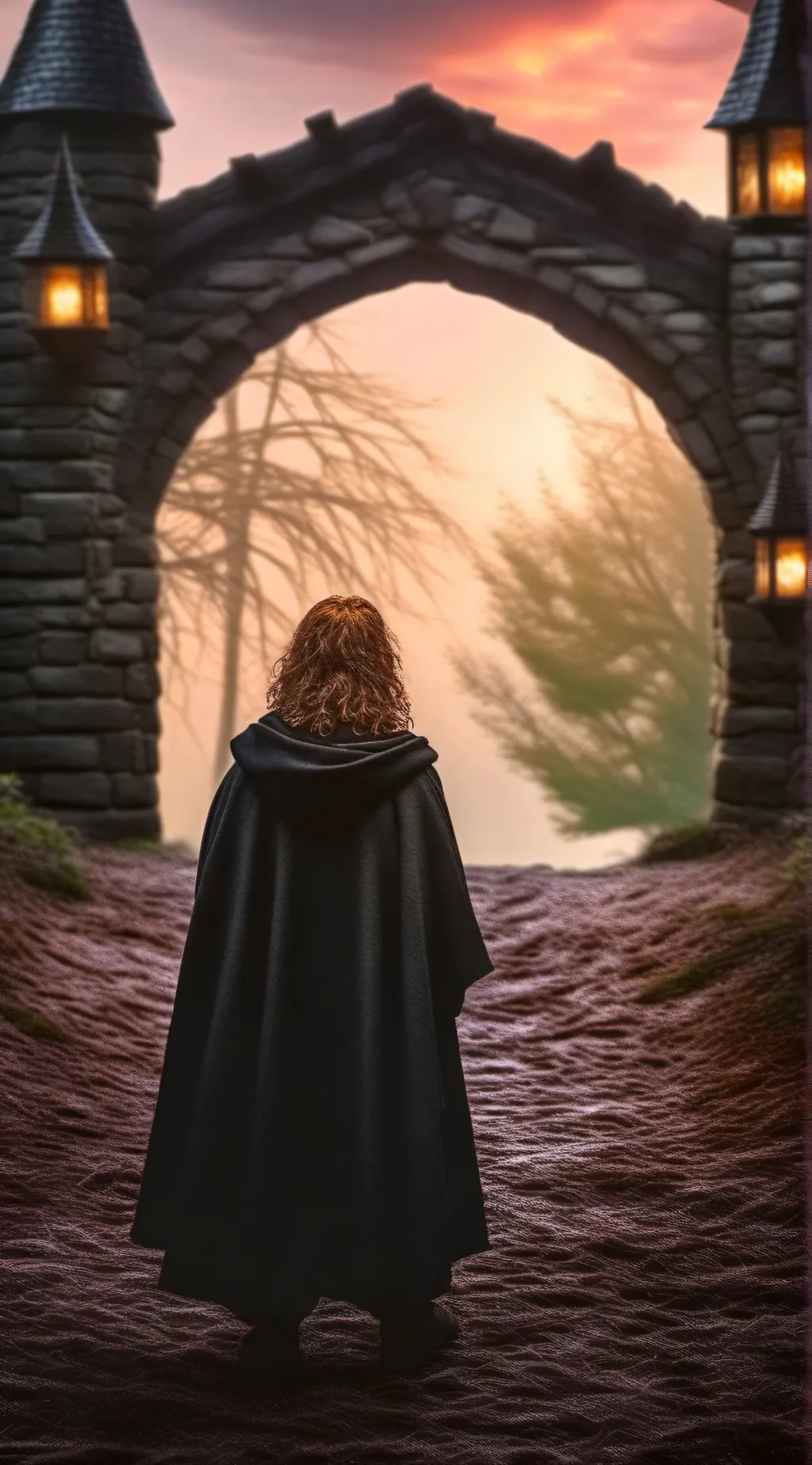 ai character: Hogwarts background