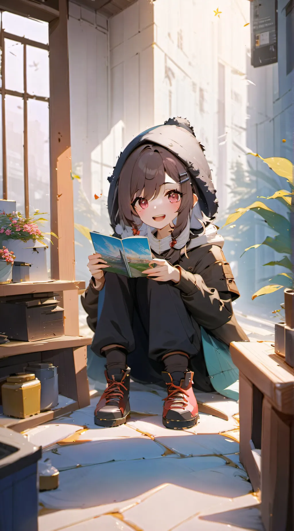 ai character: Amelia background