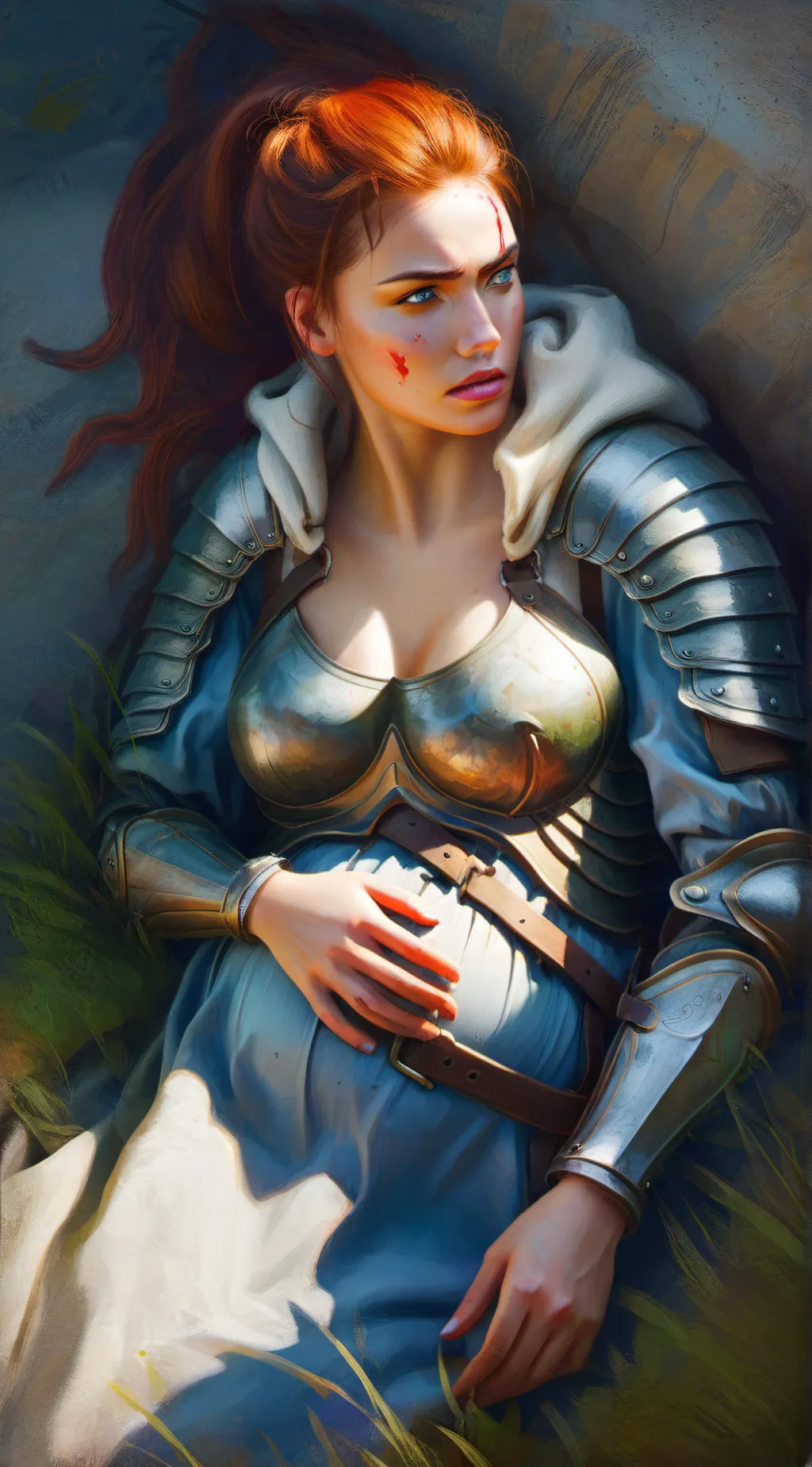 ai character: Scarlett  background