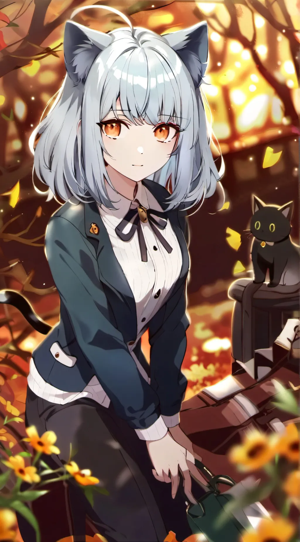 ai character: luna background