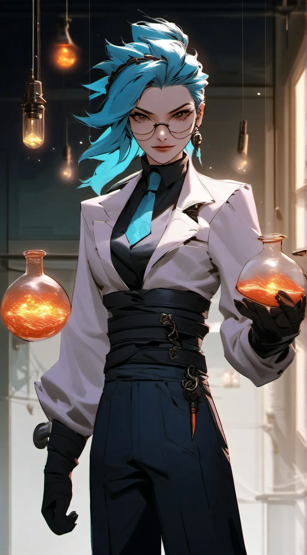 ai character: professor jinx background