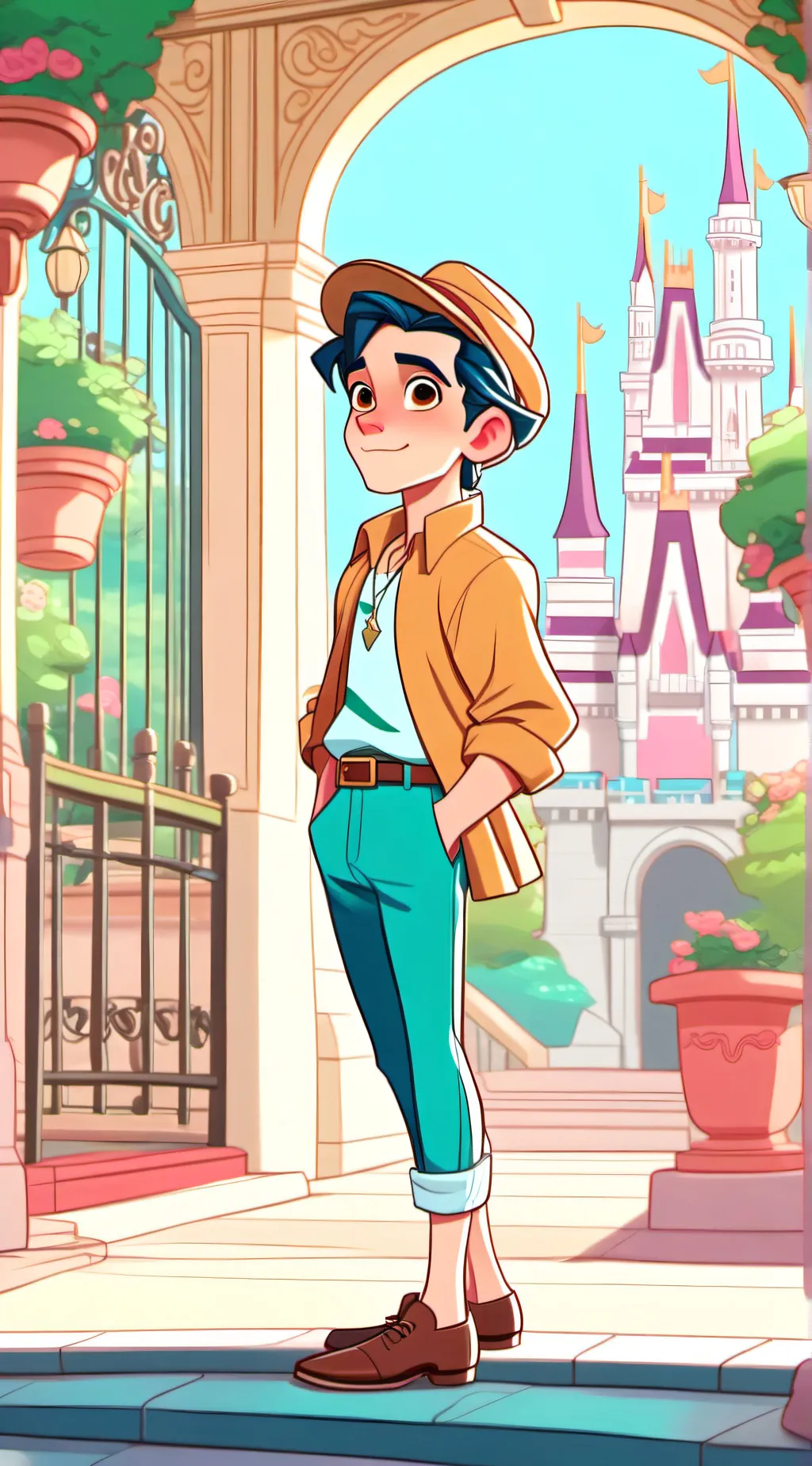 ai character: 4-ROMANS background