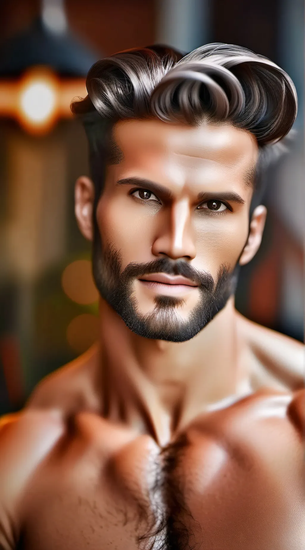 ai character: Sigma male background