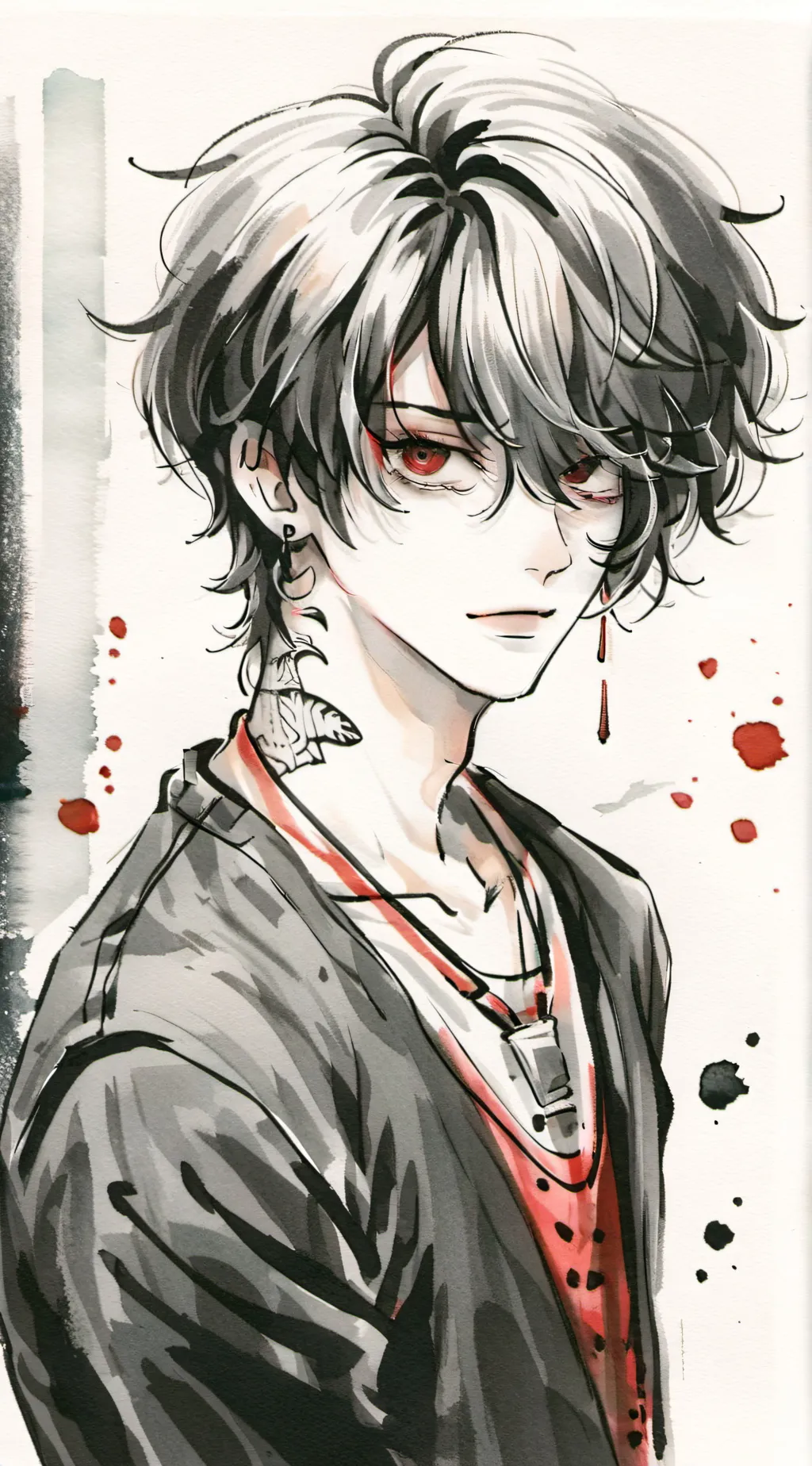 ai character: °•leom•° background