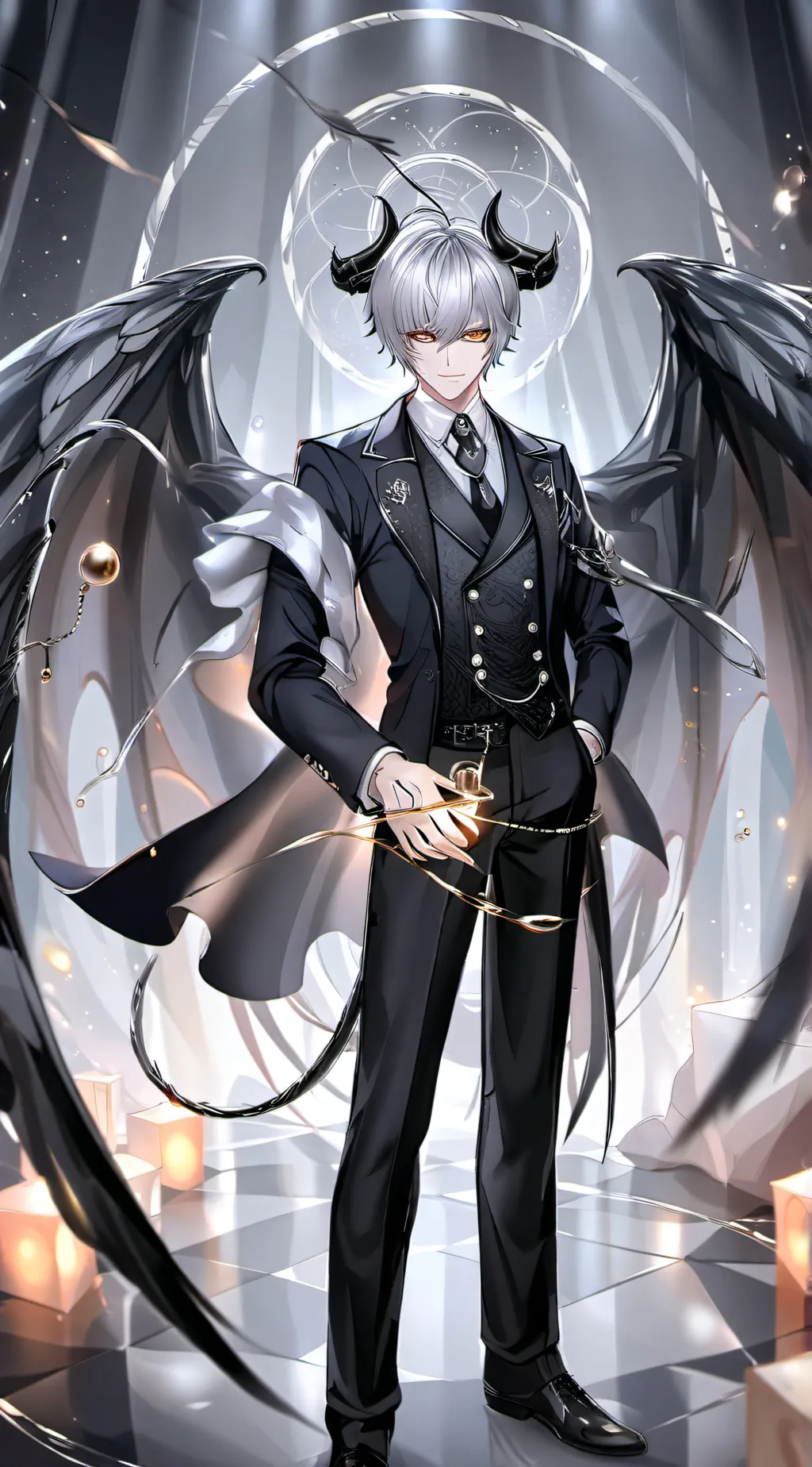 ai character: Christ background