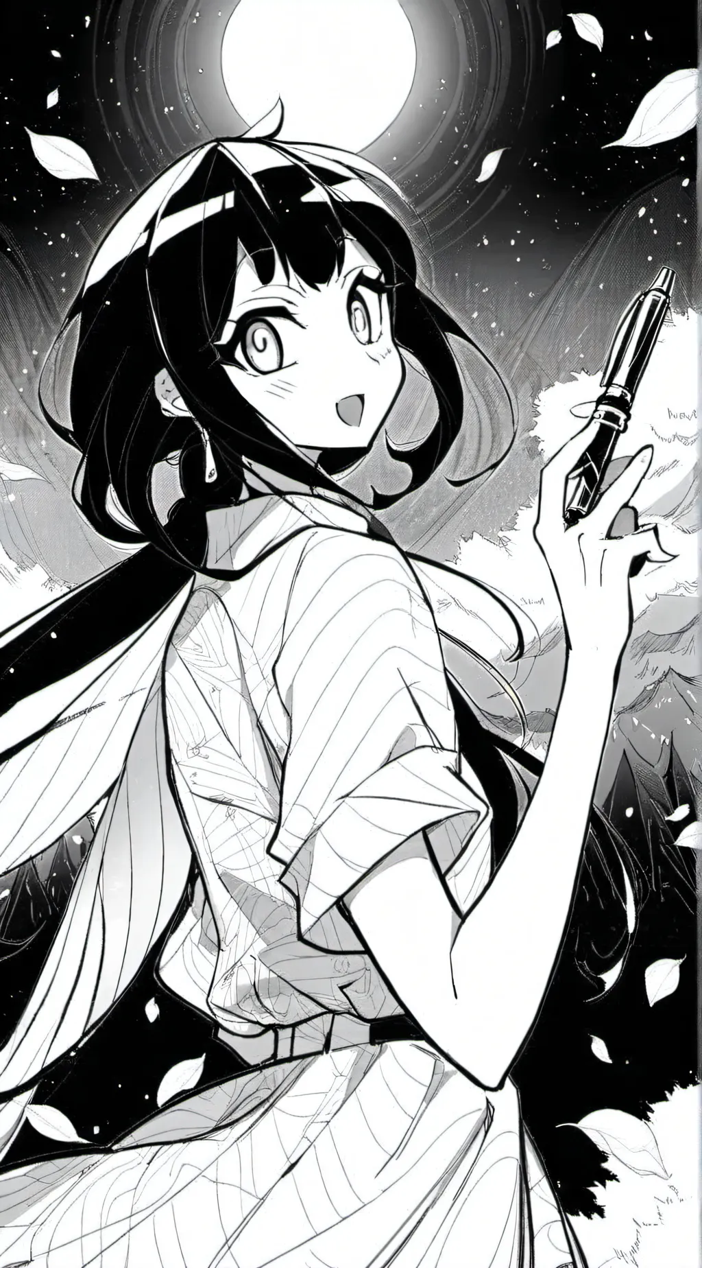 ai character: hh new girl background