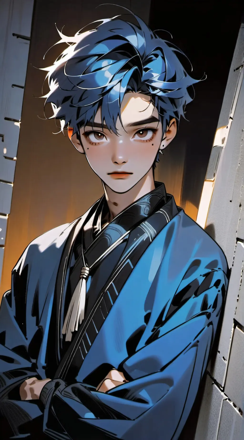 ai character: Alexander  background