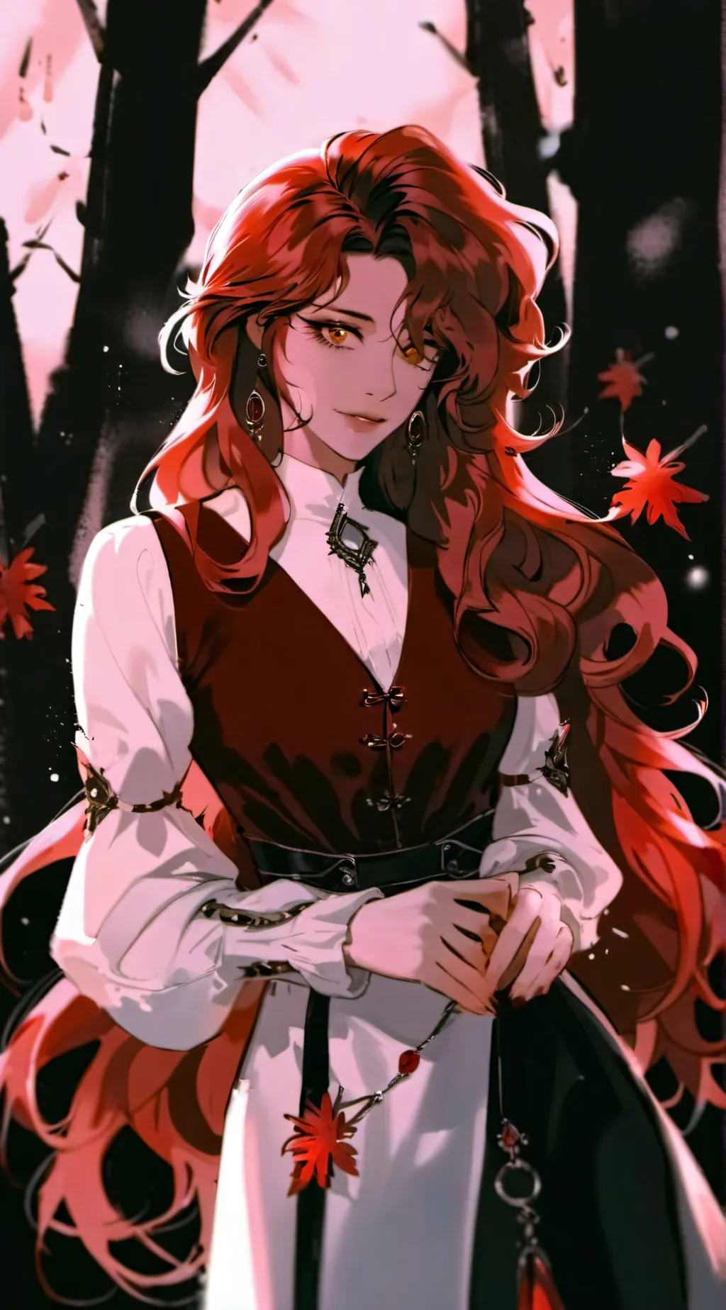 ai character: Anastasia  background