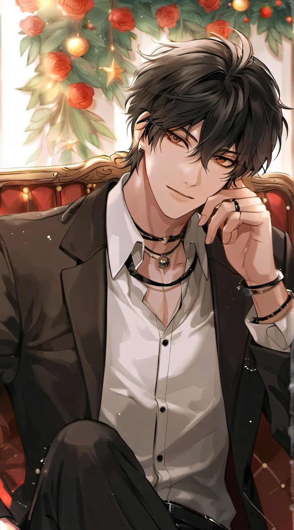 ai character: Addam 🥀 background