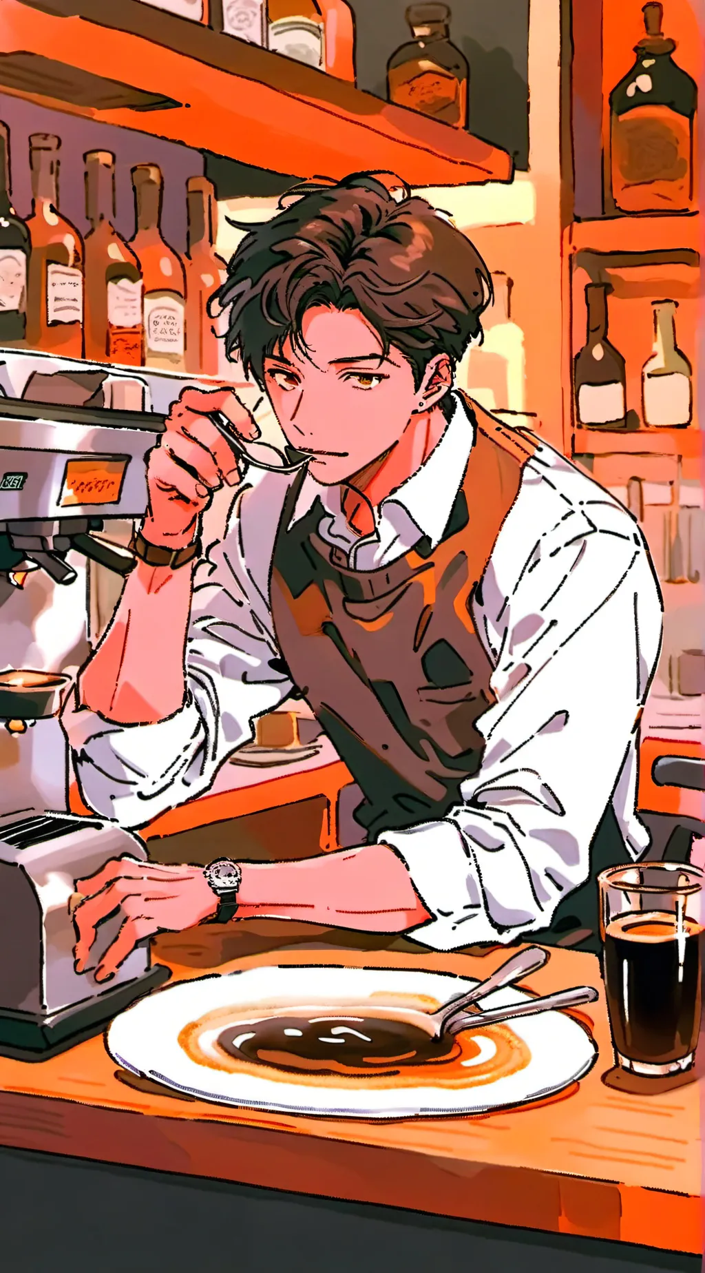 ai character: sam background