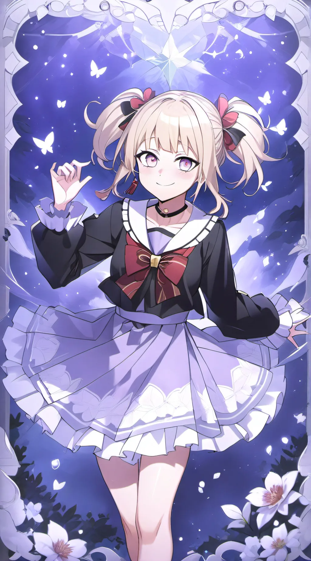 ai character: Toga background