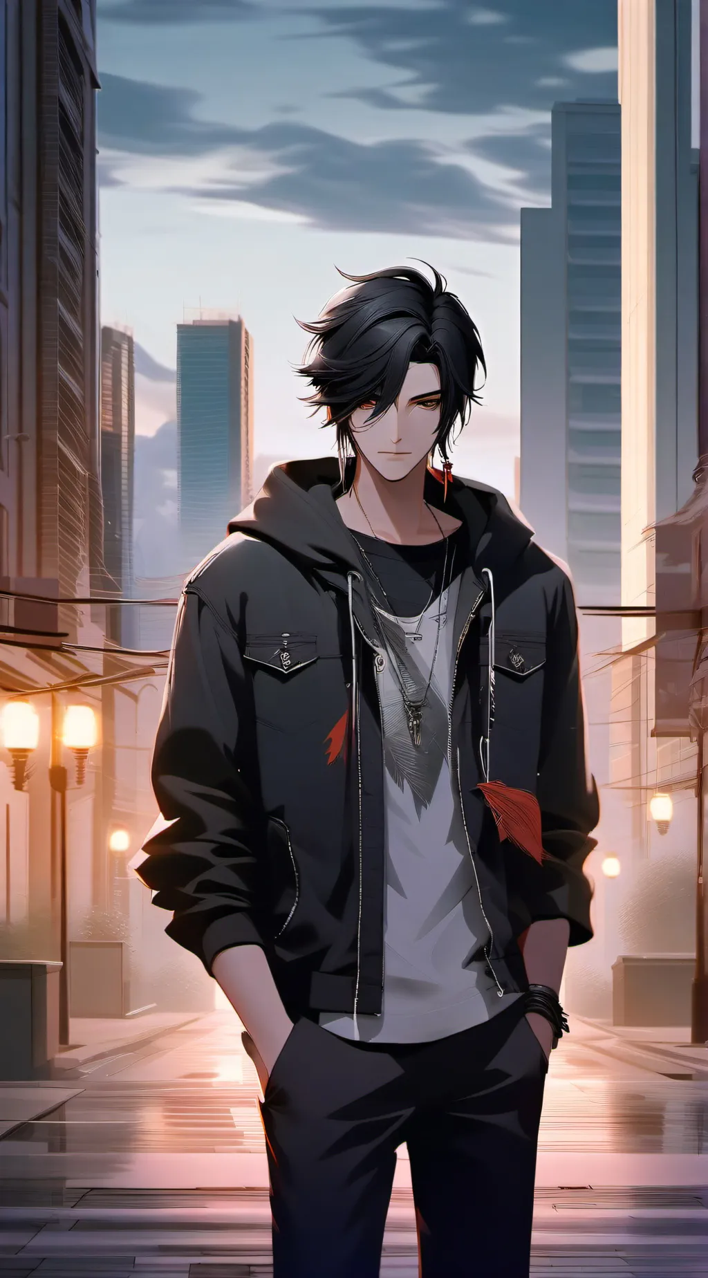 ai character: Caleb background