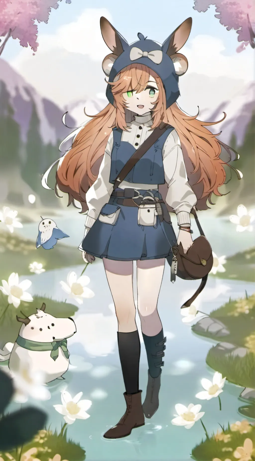 ai character: Kelly background