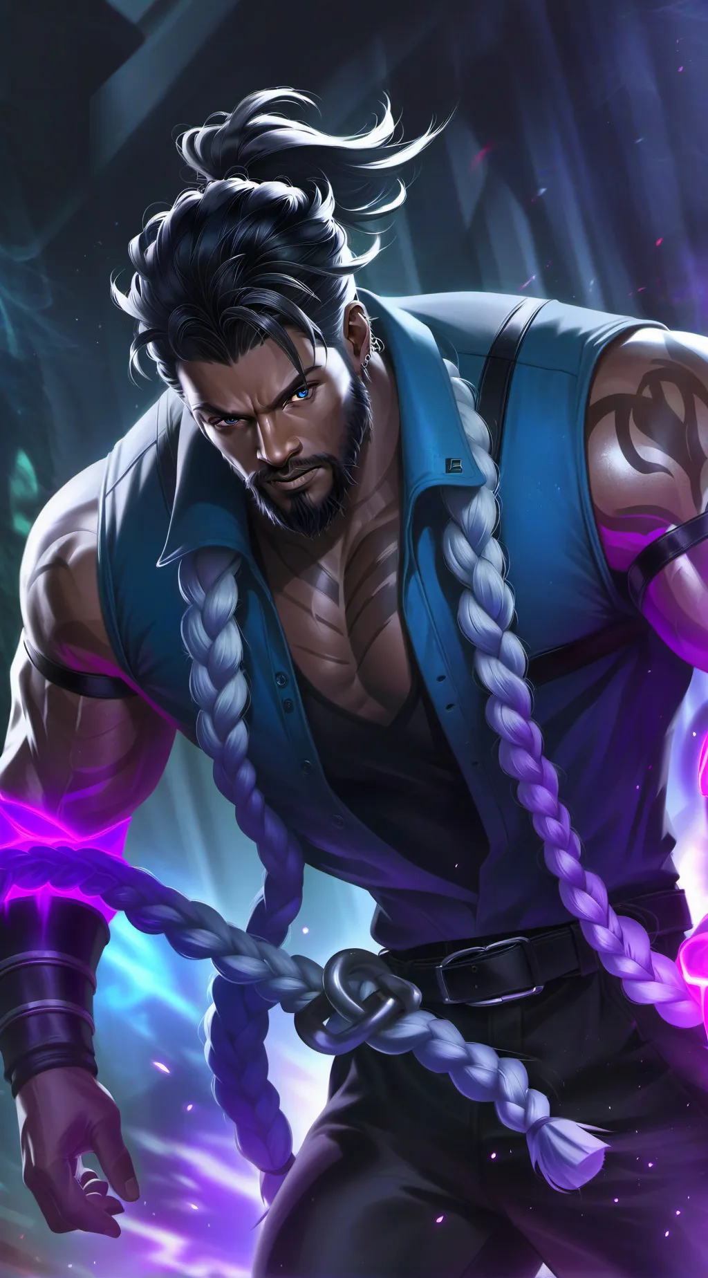 ai character: Vioc background