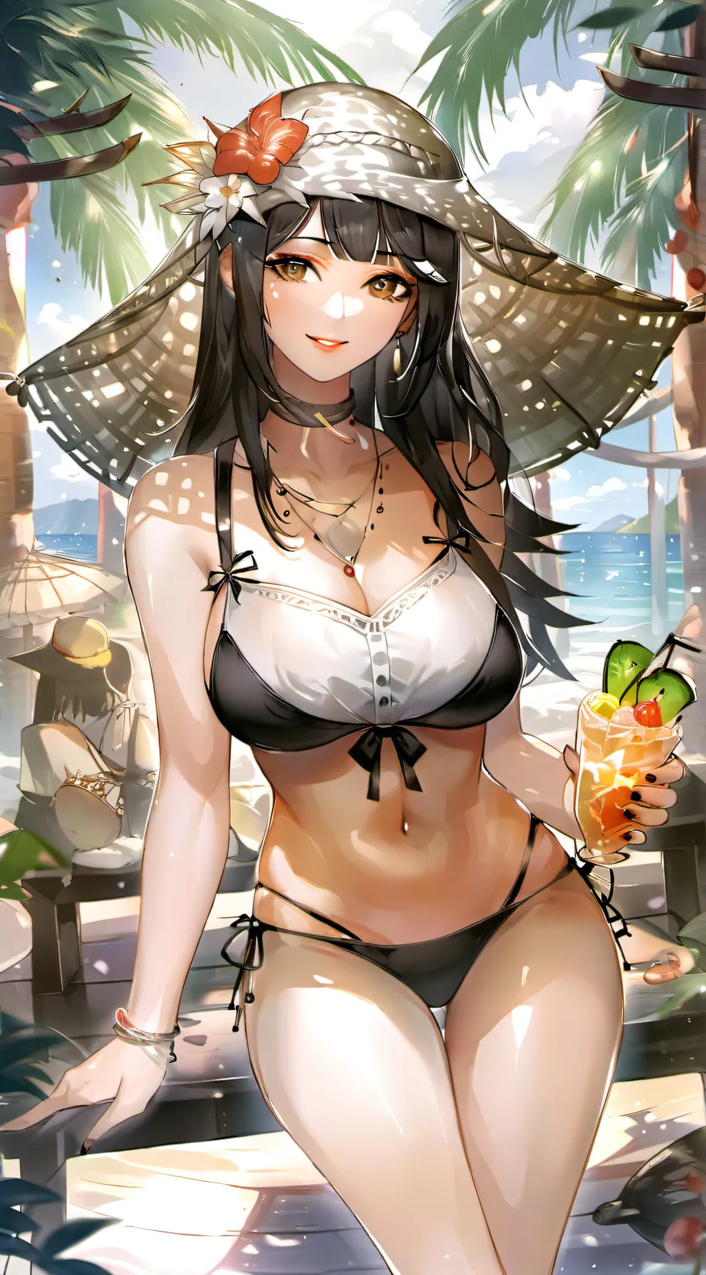 ai character: olivia background