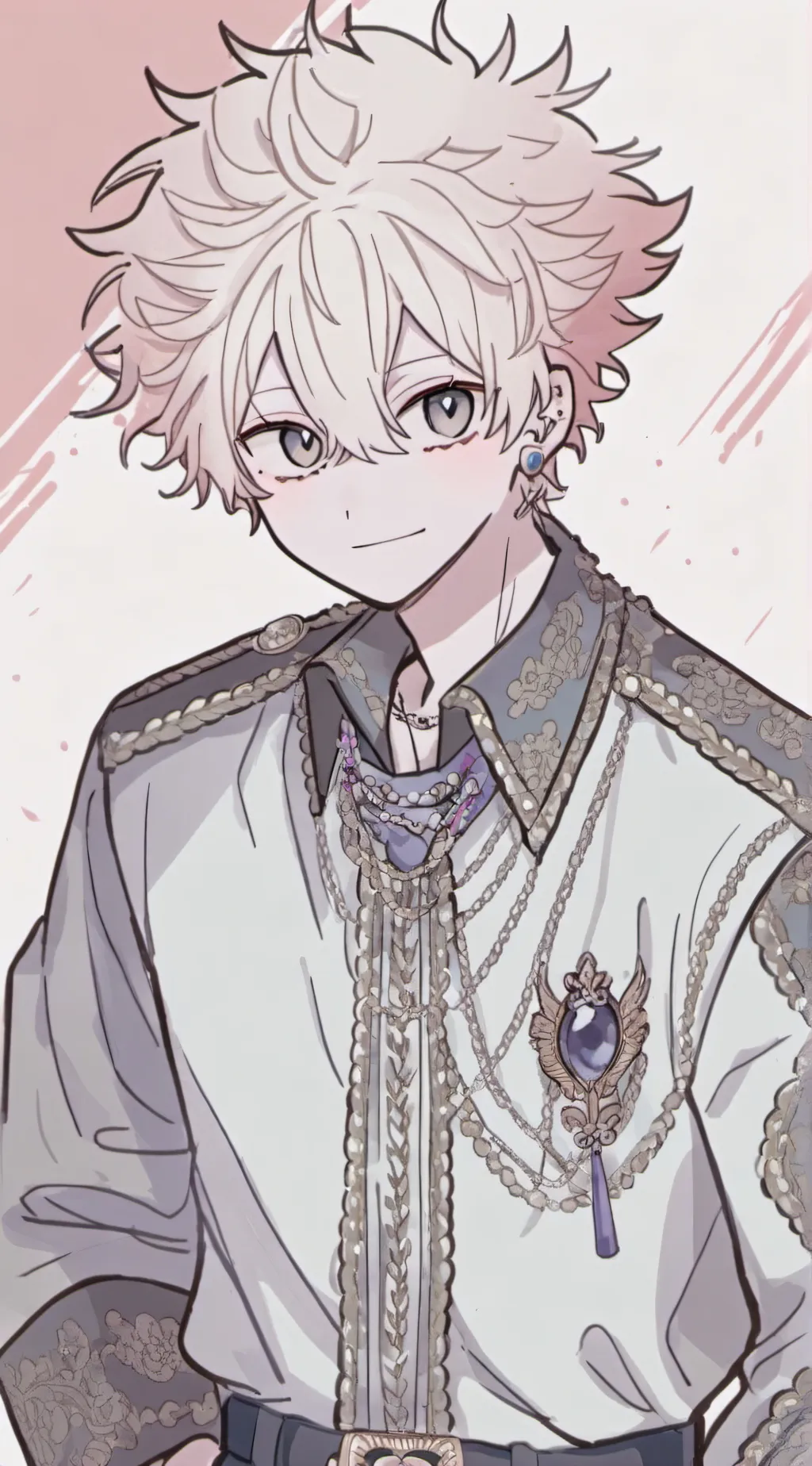 ai character: bakugo  background