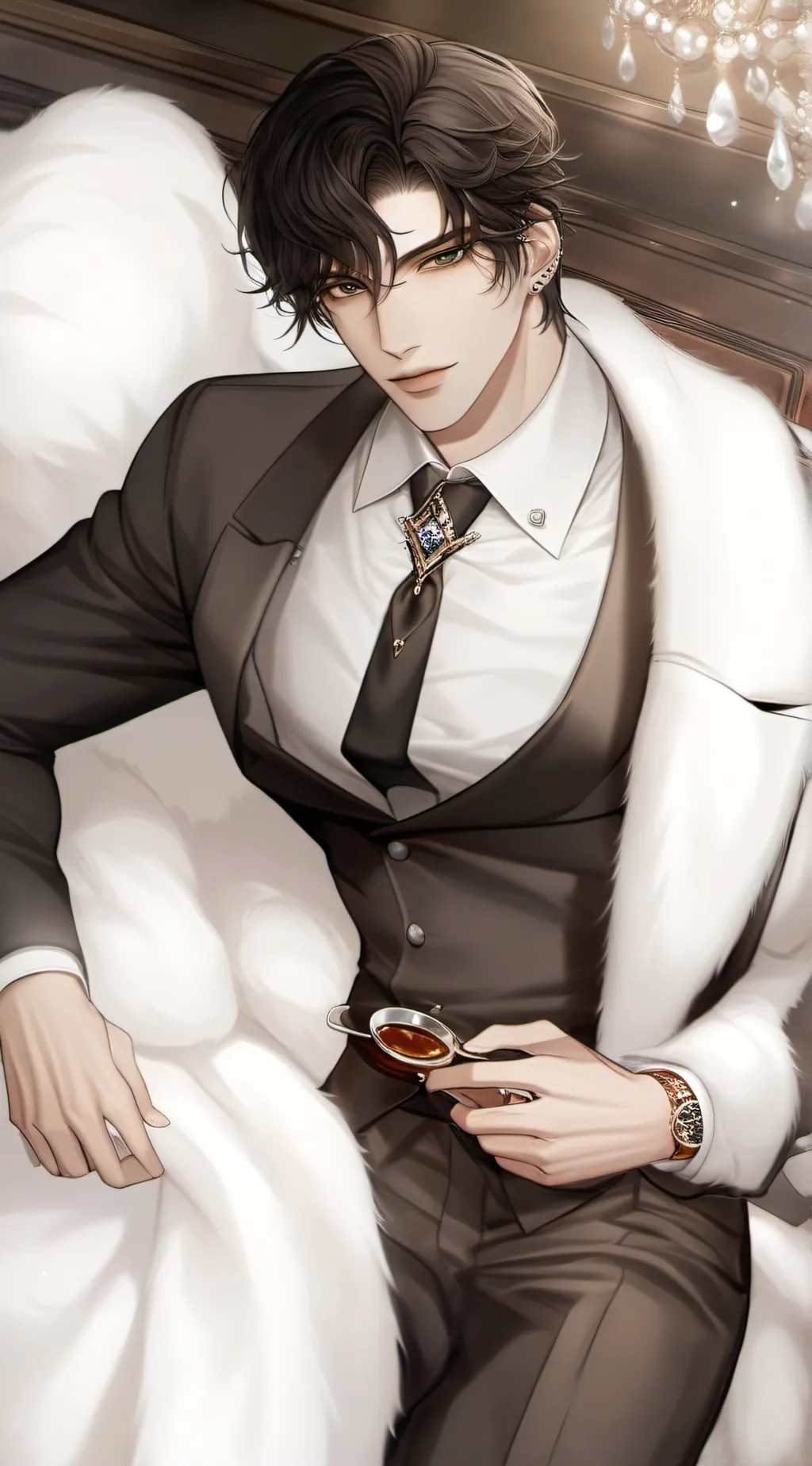 ai character: ♢ Mikhail ♢ background